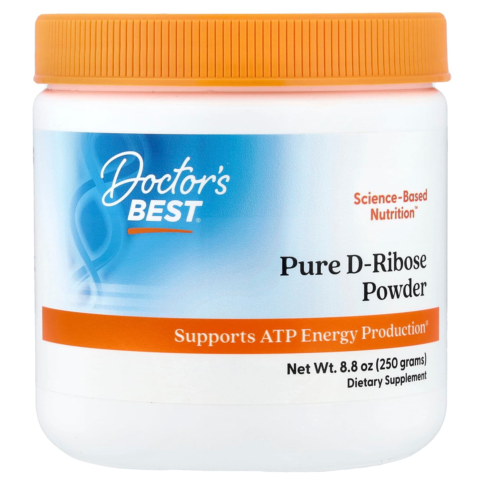 Doctor's Best Pure D-Ribose Powder – 250 g de Doctor's Best