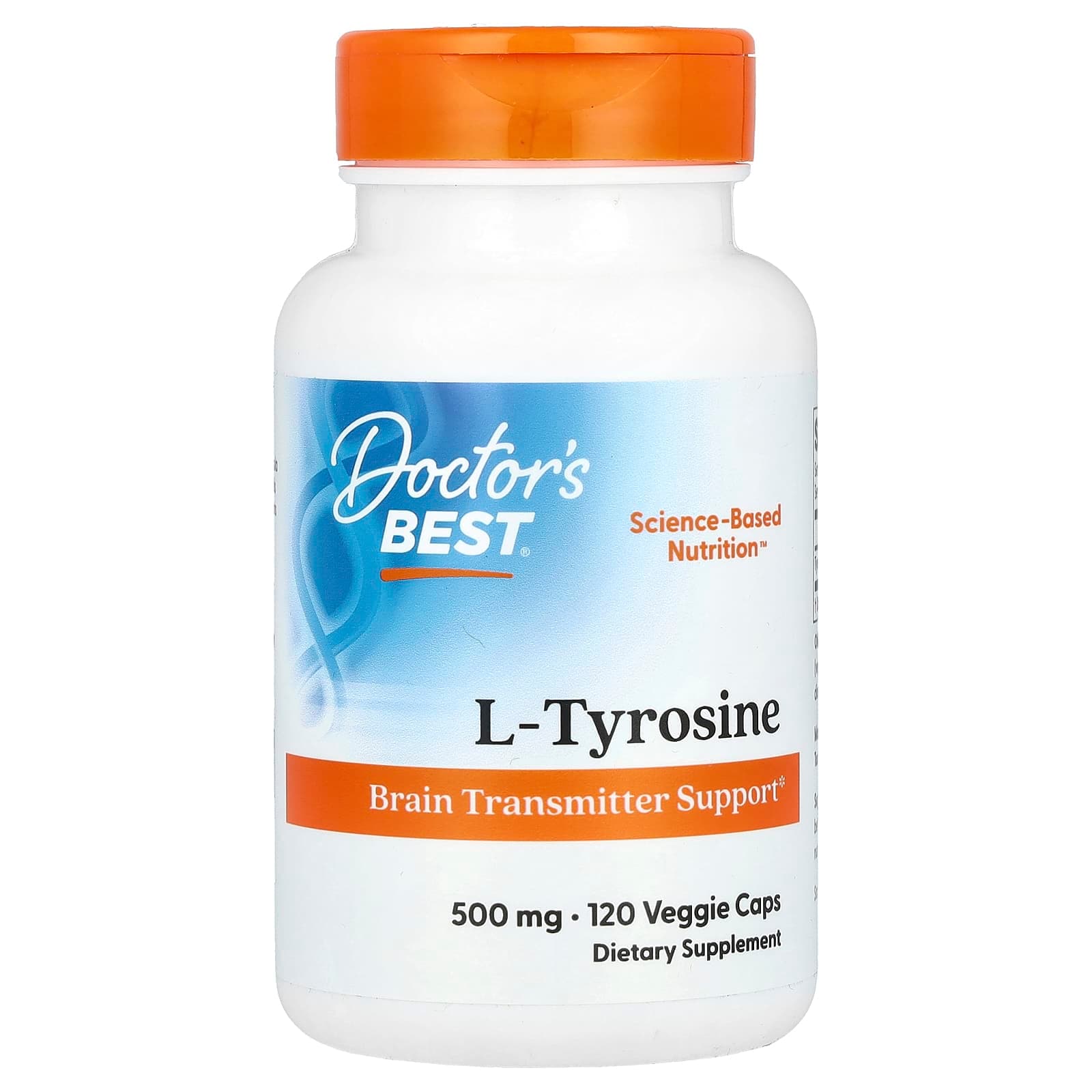 Doctor's Best L-Tyrosine – 120 gélules végétales de Doctor's Best