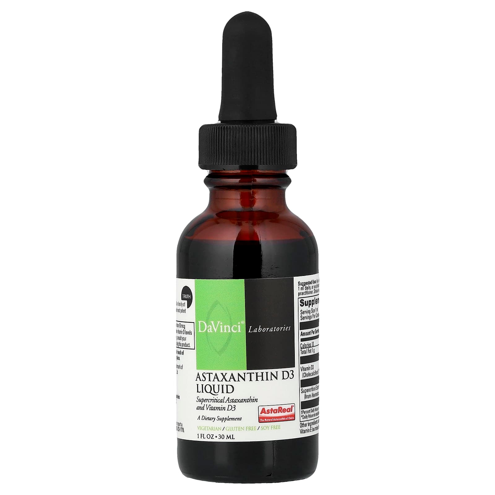 DaVinci Laboratories Astaxanthin D3 Liquid – 30 ml de DaVinci Laboratories