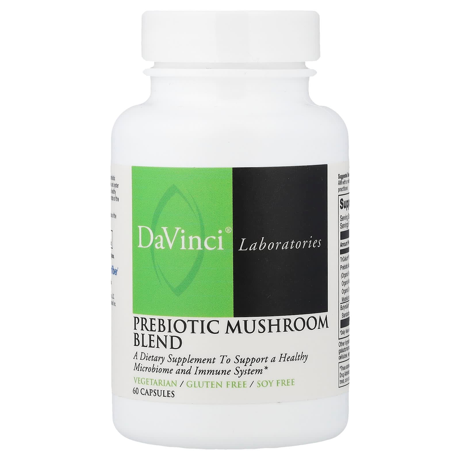 DaVinci Laboratories Prebiotic Mushroom Blend – 60 gélules de DaVinci Laboratories