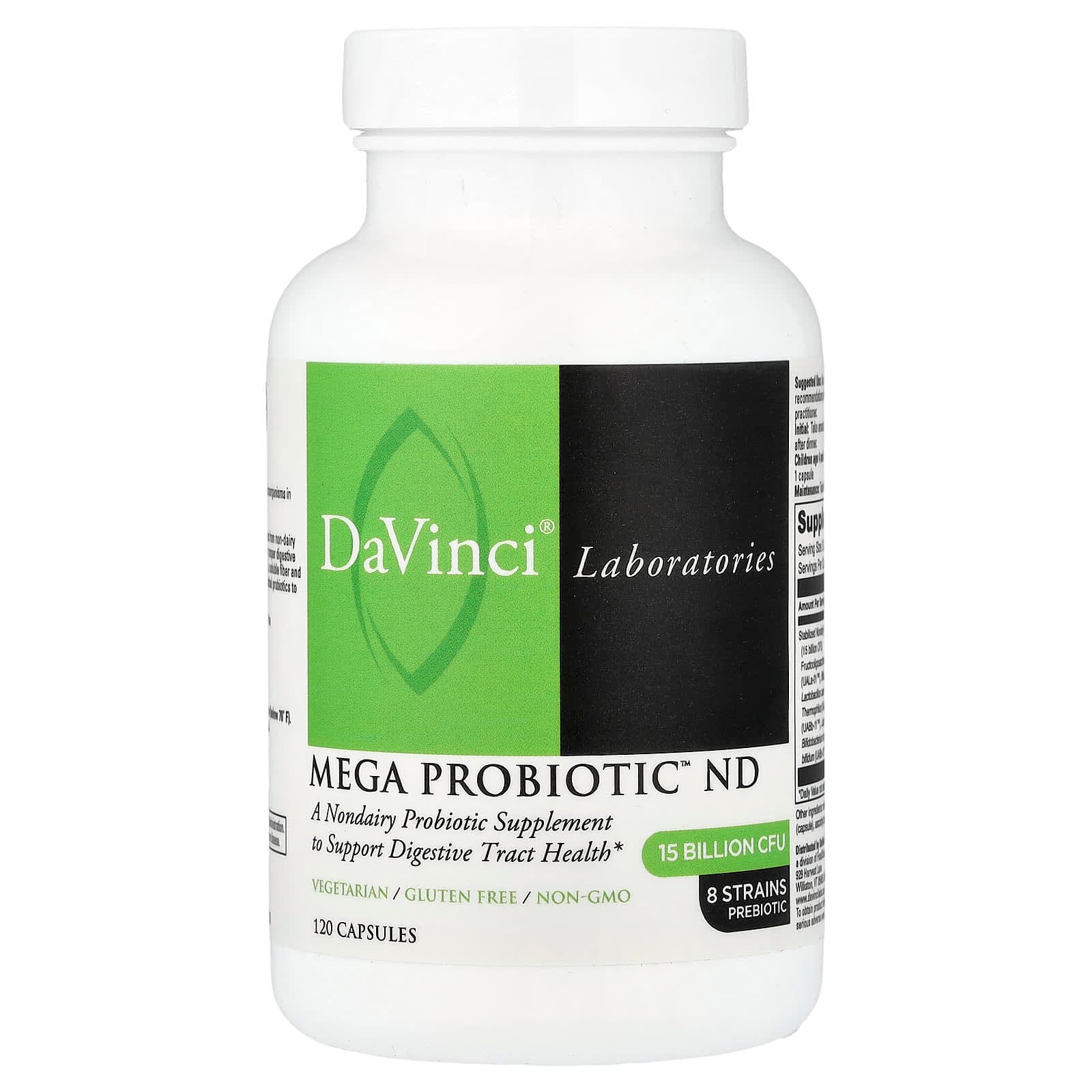 DaVinci Laboratories Mega Probiotic ND – 120 gélules de DaVinci Laboratories