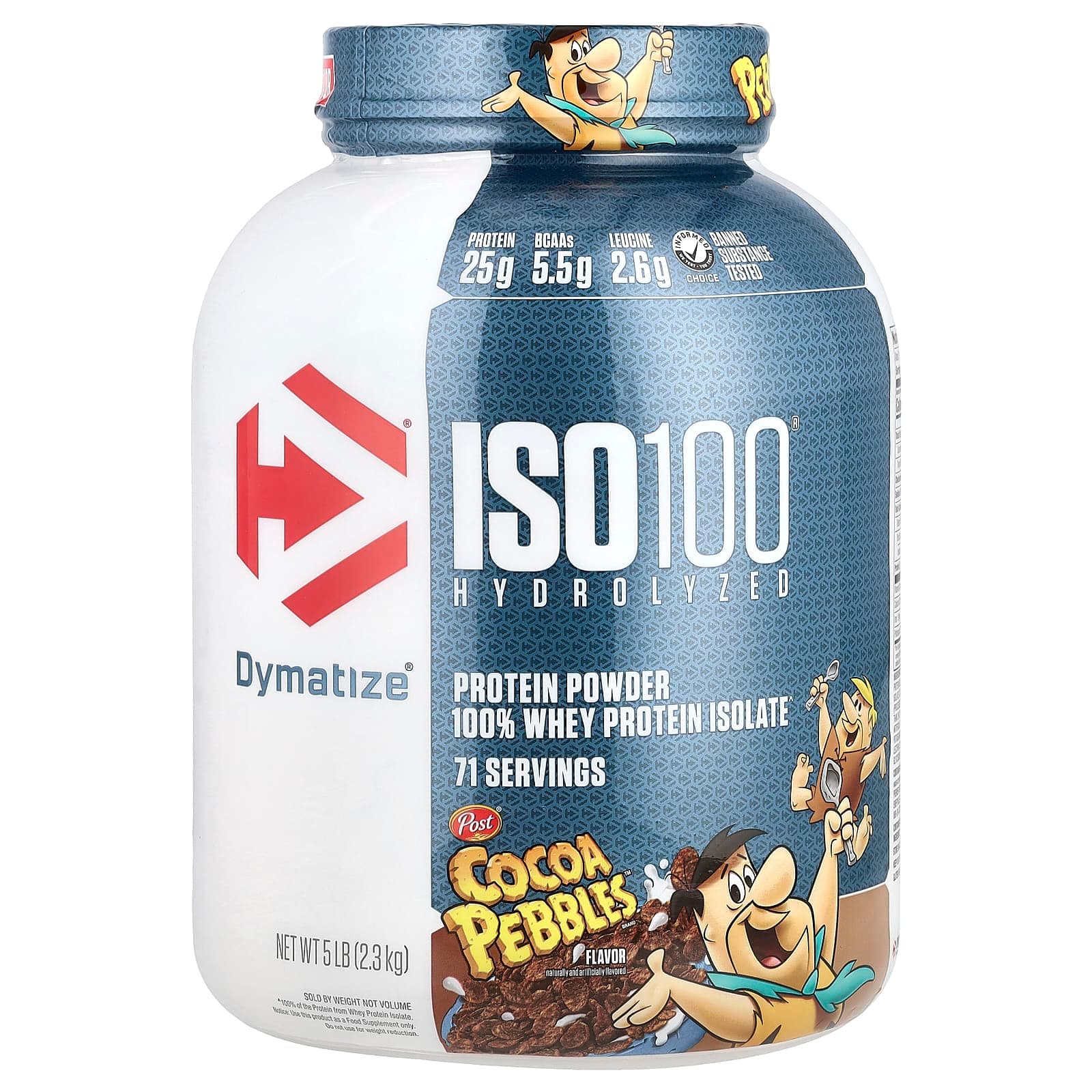 Dymatize ISO100 Hydrolyzed, Cocoa Pebbles – 2,3 kg de DYMATIZE
