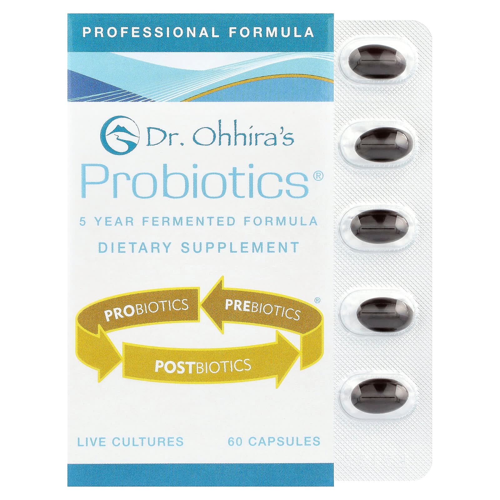 Dr. Ohhira's Probiotics – 60 gélules de Dr. Ohhira's