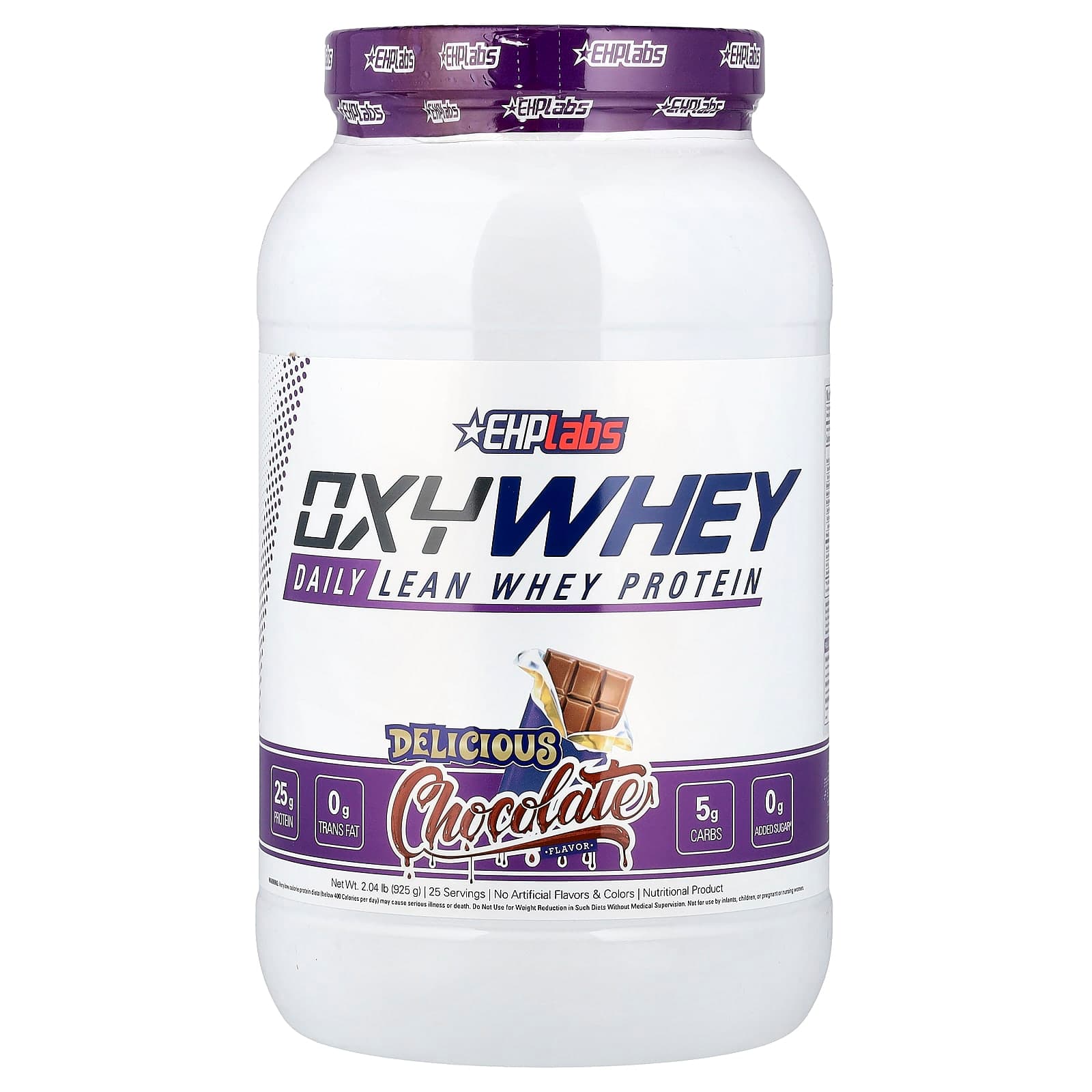 EHPlabs OxyWhey, Daily Lean Whey Protein – Delicious Chocolate – 925 g de EHPlabs