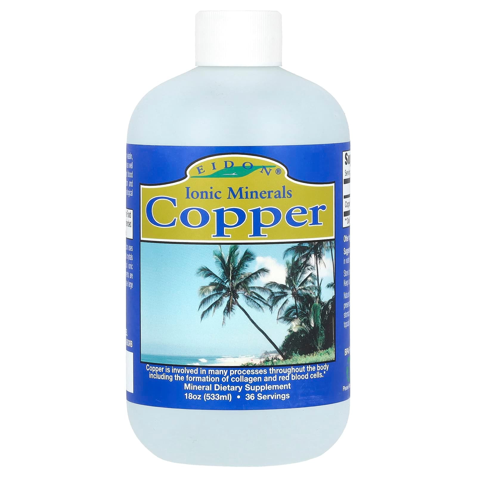 Eidon Ionic Minerals Copper – 533 ml de Eidon Ionic Minerals