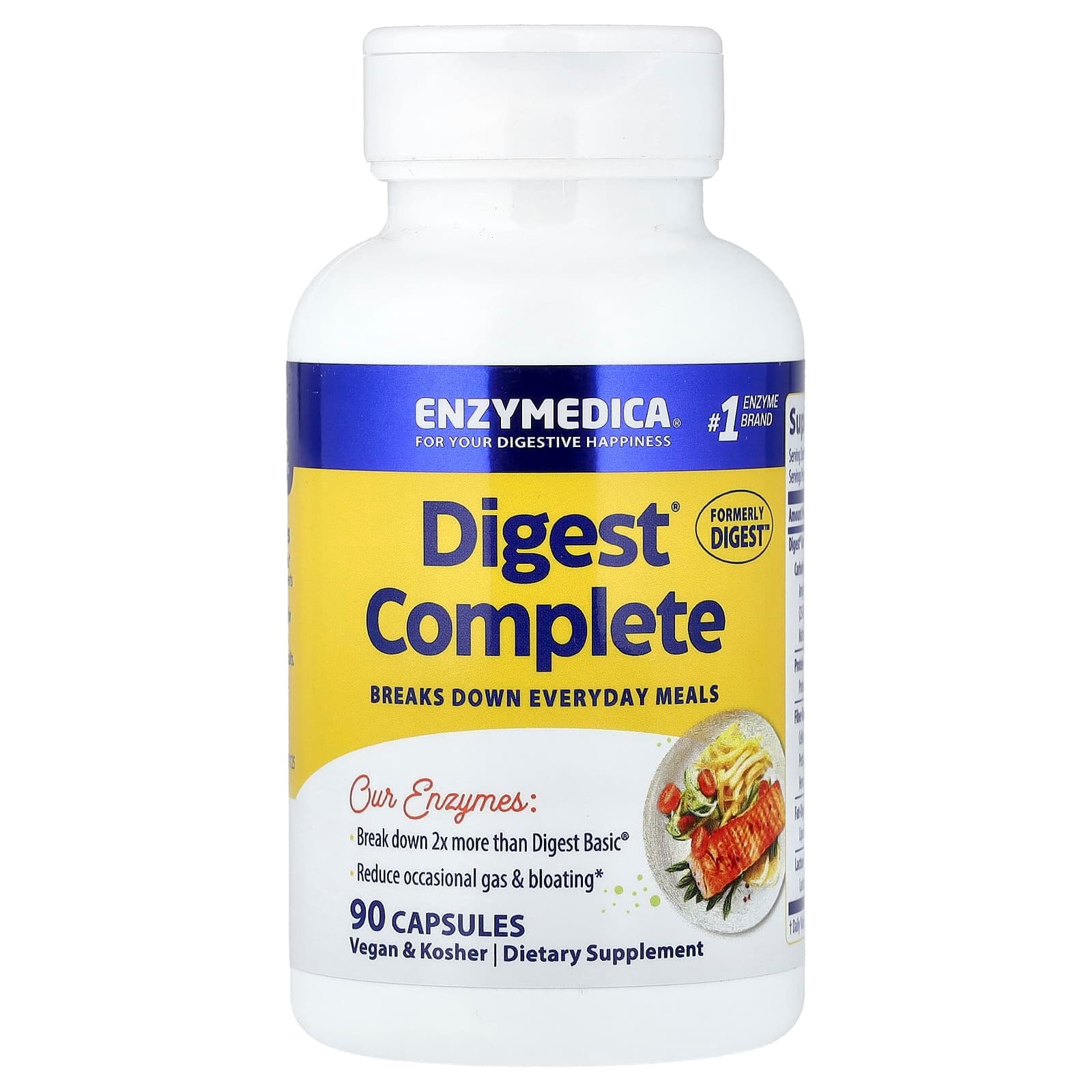 Enzymedica Digest Complete – 90 gélules de Enzymedica
