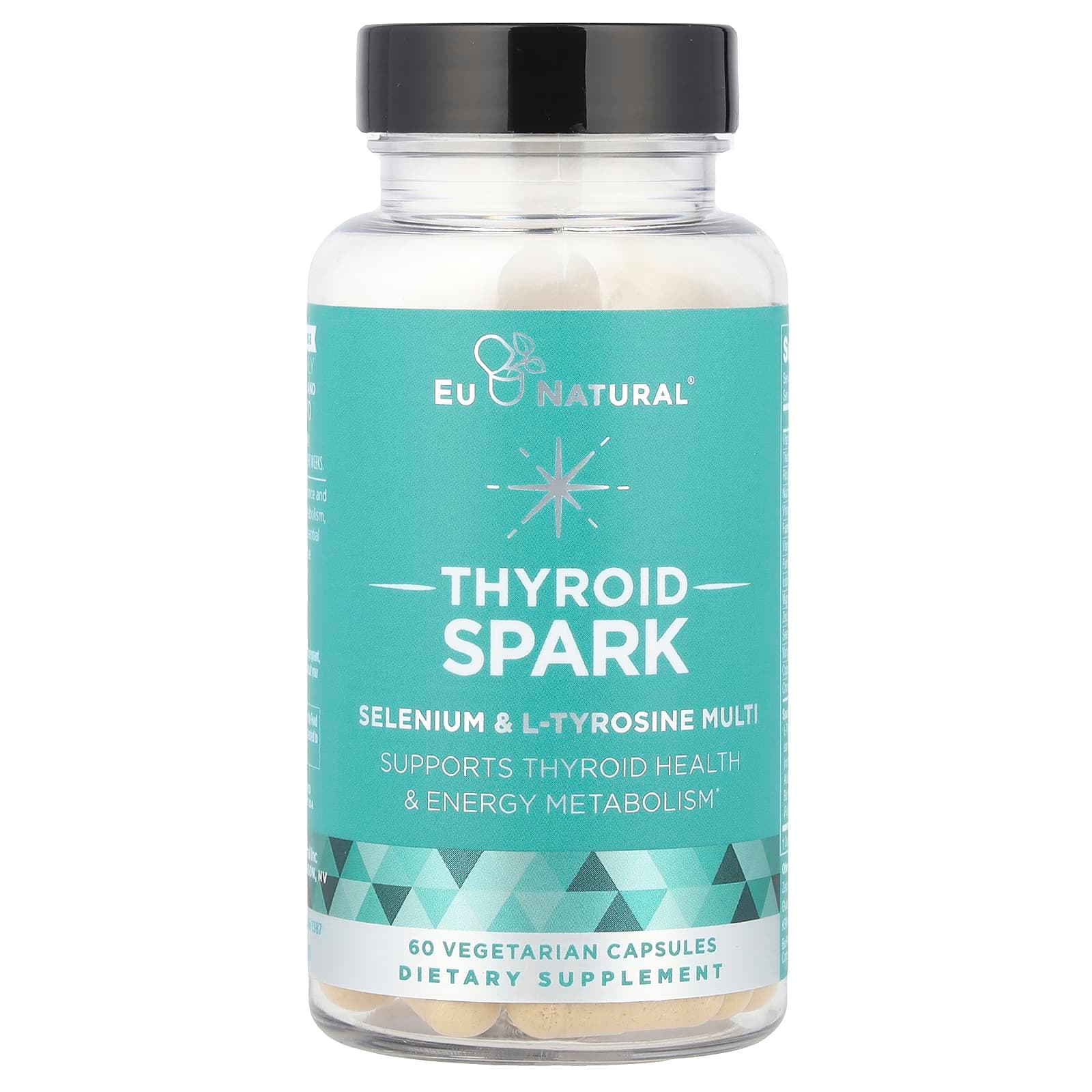 Eu Natural Thyroid Spark, Selenium & L-Tyrosine Multi – 60 gélules végétales de Eu Natural