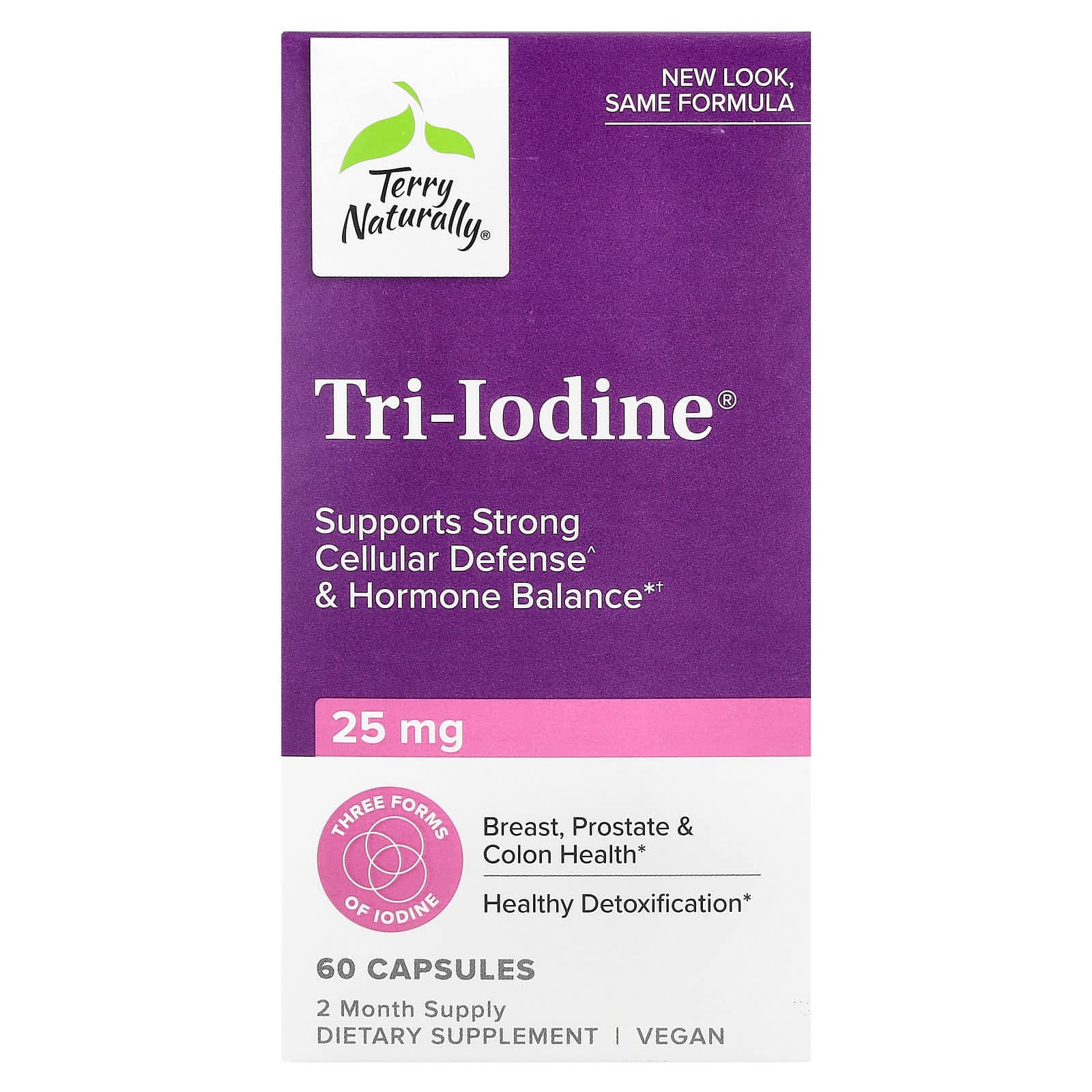 Terry Naturally Tri-Iodine – 60 gélules de Terry Naturally