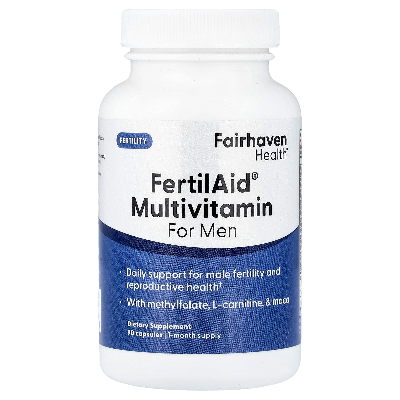 Fairhaven Health FertilAid Multivitamin for Men – 90 gélules de Fairhaven Health