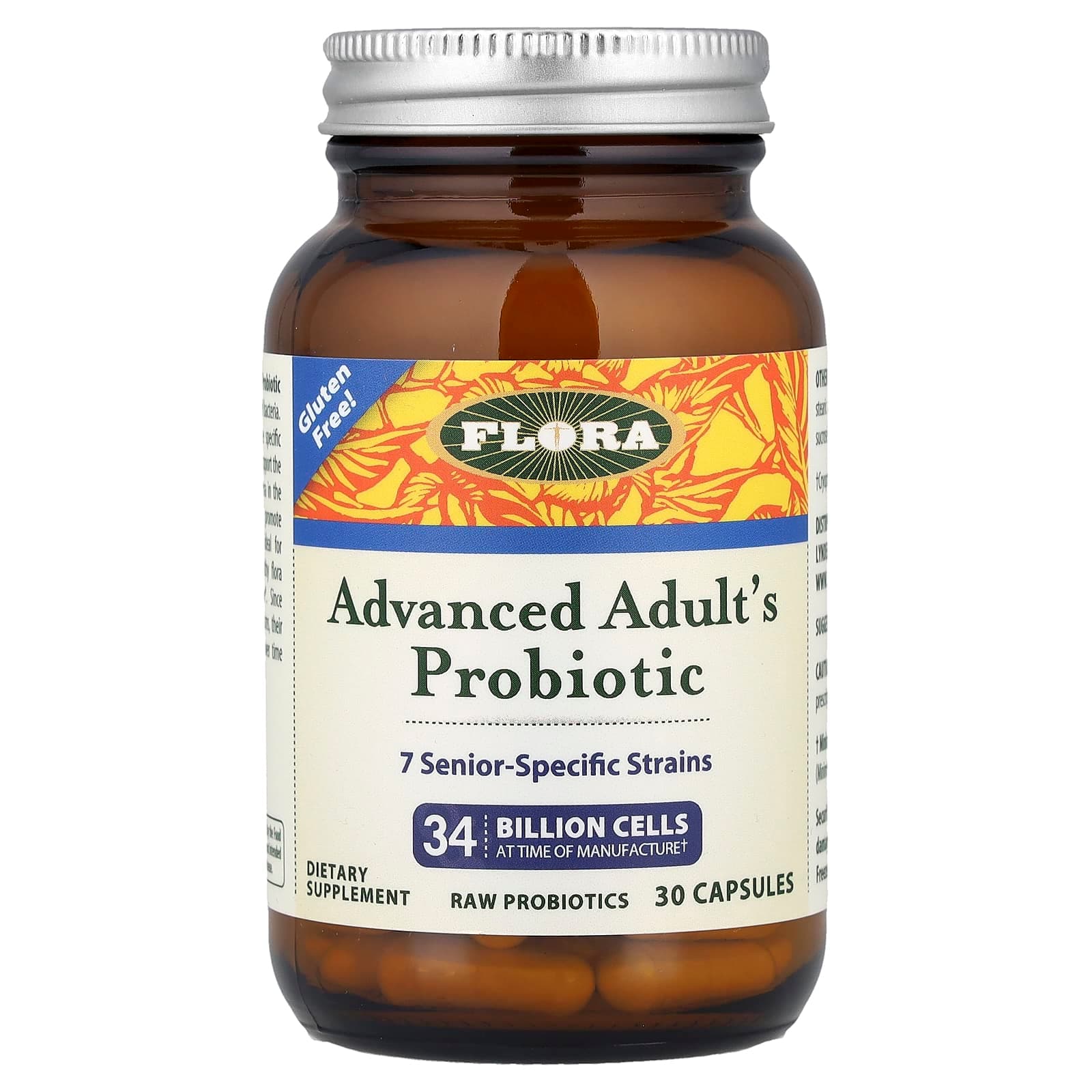 Flora Advanced Adult's Probiotic – 30 gélules de Flora