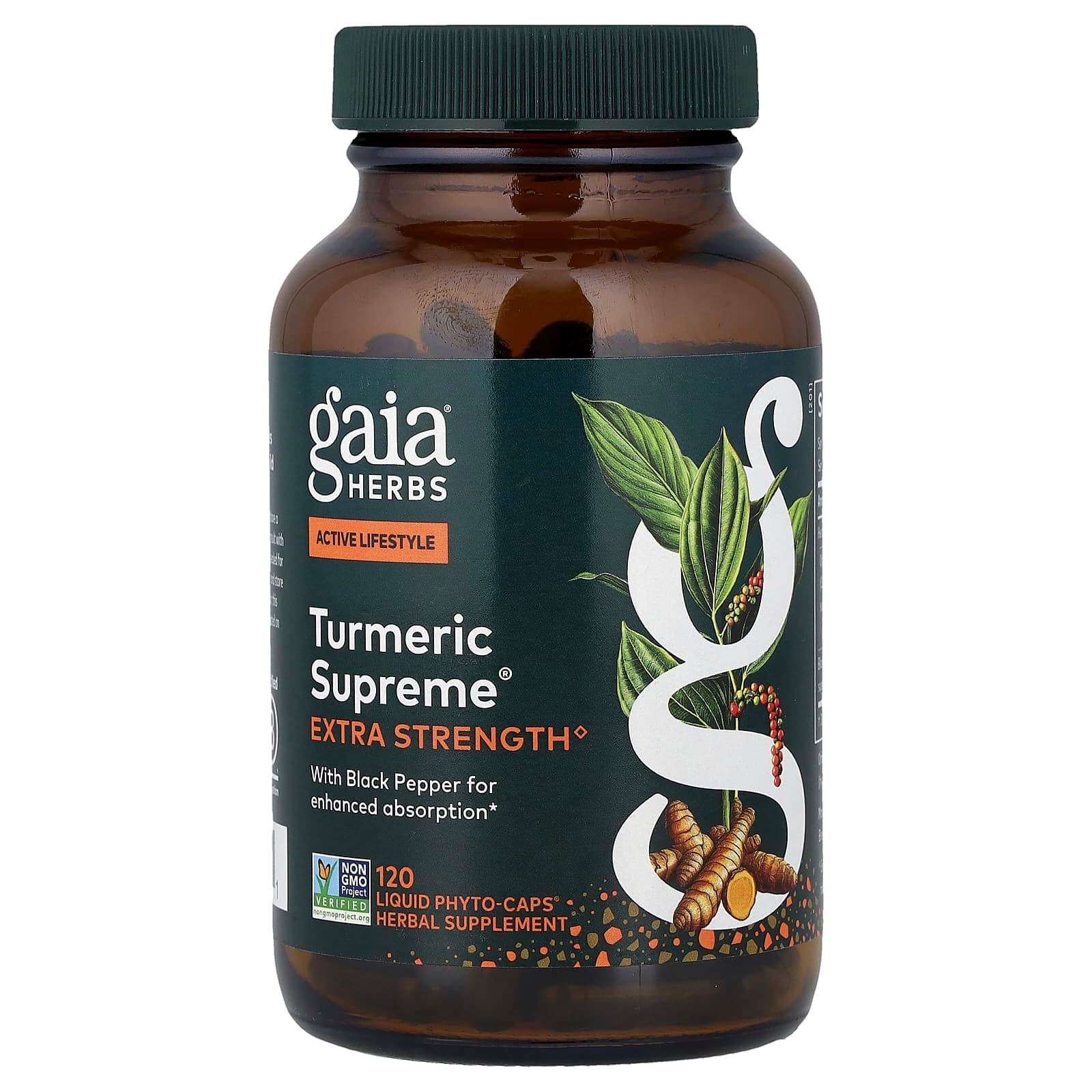 Gaia Herbs Turmeric Supreme, 120 Liquid Phyto-Caps de Gaia Herbs