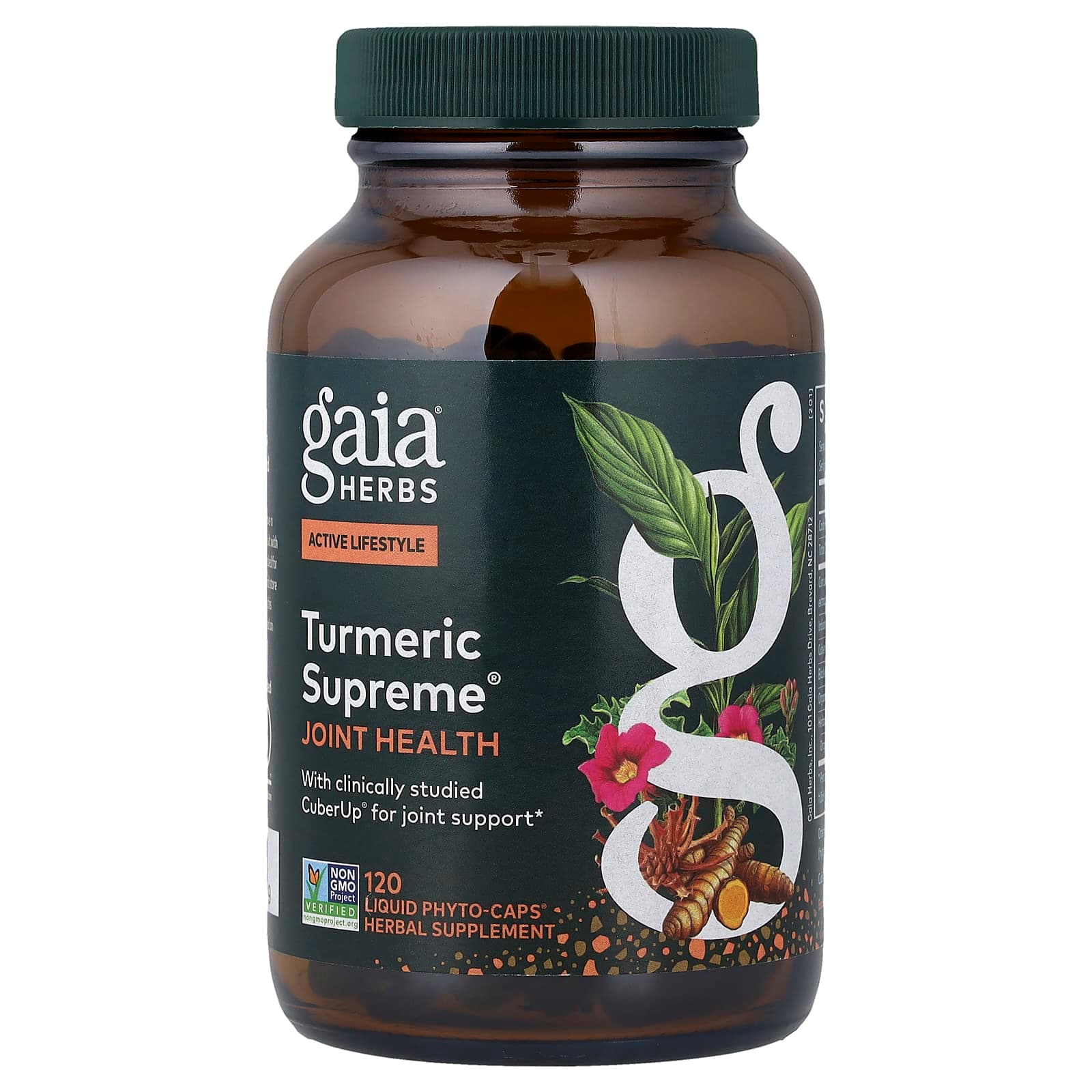 Gaia Herbs Turmeric Supreme, Joint Health, 120 Liquid Phyto-Caps de Gaia Herbs