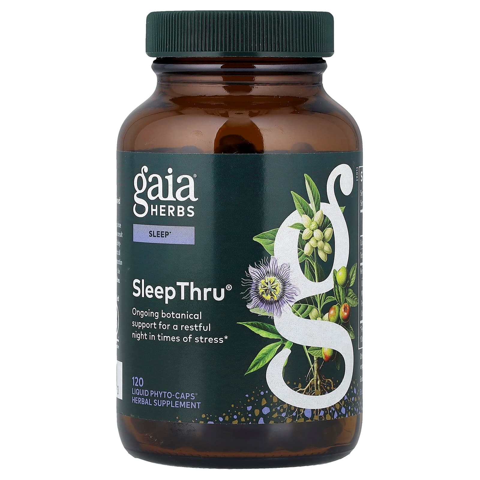 Gaia Herbs SleepThru, 120 Liquid Phyto-Caps (470 mg per Cap) de Gaia Herbs