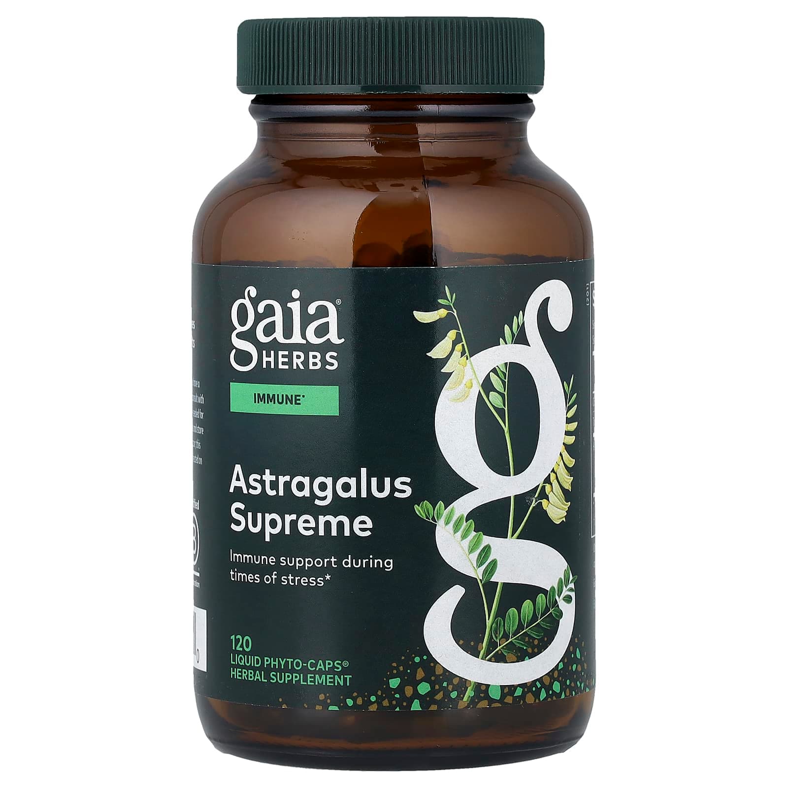 Gaia Herbs Astragalus Supreme, 120 Liquid Phyto-Caps (650 mg Per cap) de Gaia Herbs