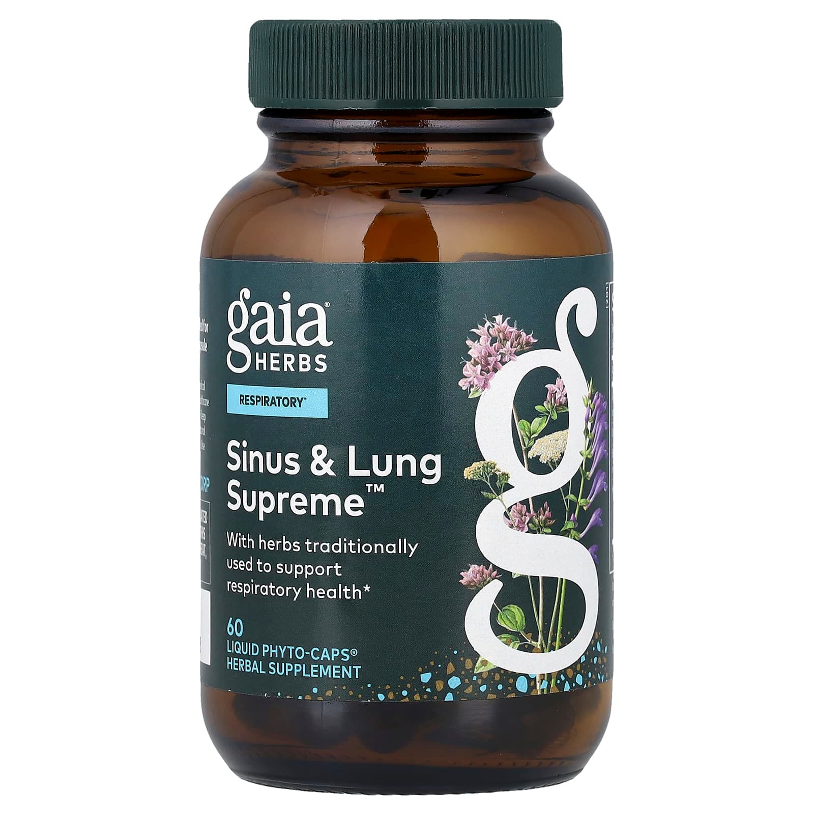 Gaia Herbs Sinus & Lung Supreme, 60 Liquid Phyto-Caps de Gaia Herbs