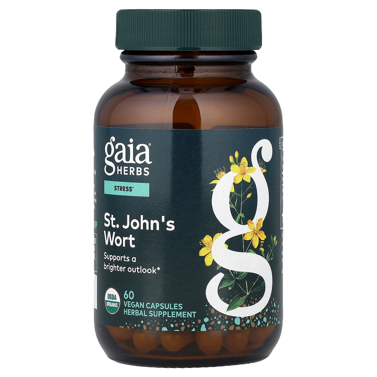 Gaia Herbs St. John's Wort – 60 gélules véganes de Gaia Herbs