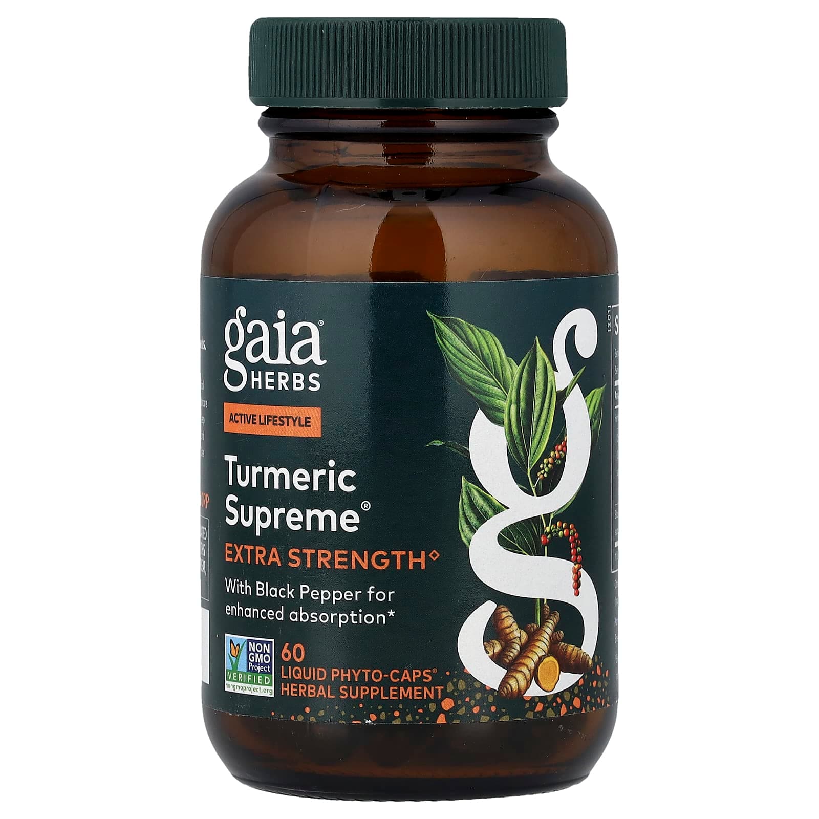 Gaia Herbs Turmeric Supreme, 60 Liquid Phyto-Caps de Gaia Herbs