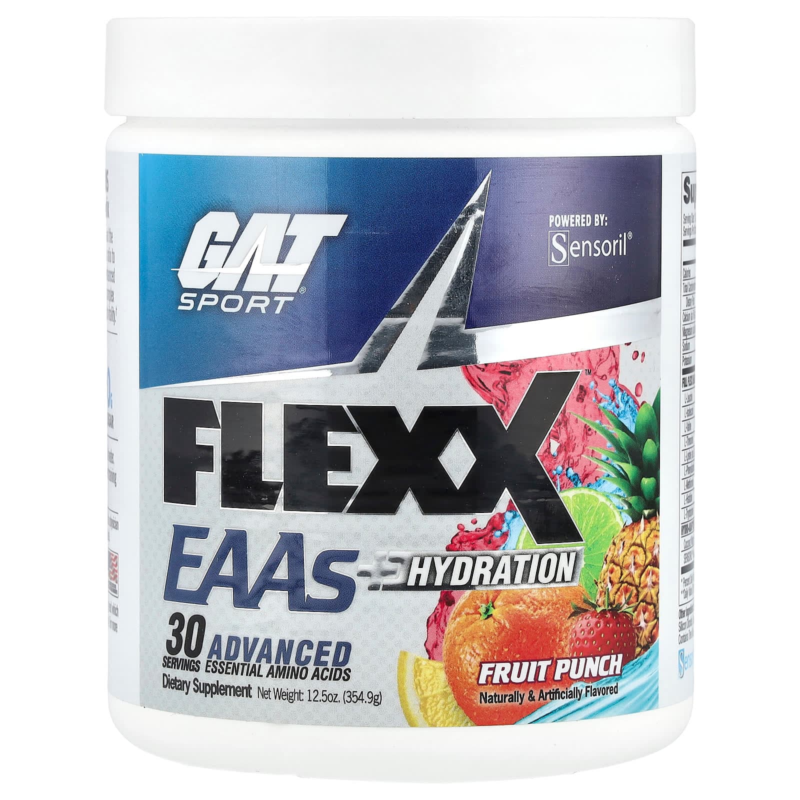 GAT Flexx EAAs + Hydration – Fruit Punch – 354,9 g de GAT