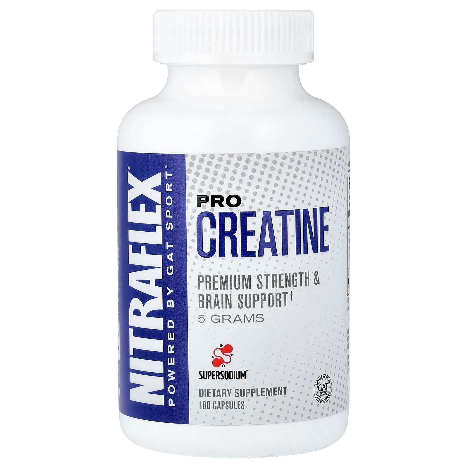 GAT Nitraflex, Pro Creatine – 180 gélules de GAT