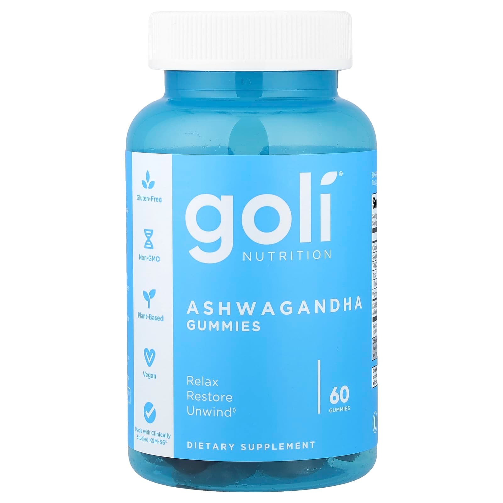Goli Nutrition Ashwagandha Gummies – 60 gommes de Goli Nutrition