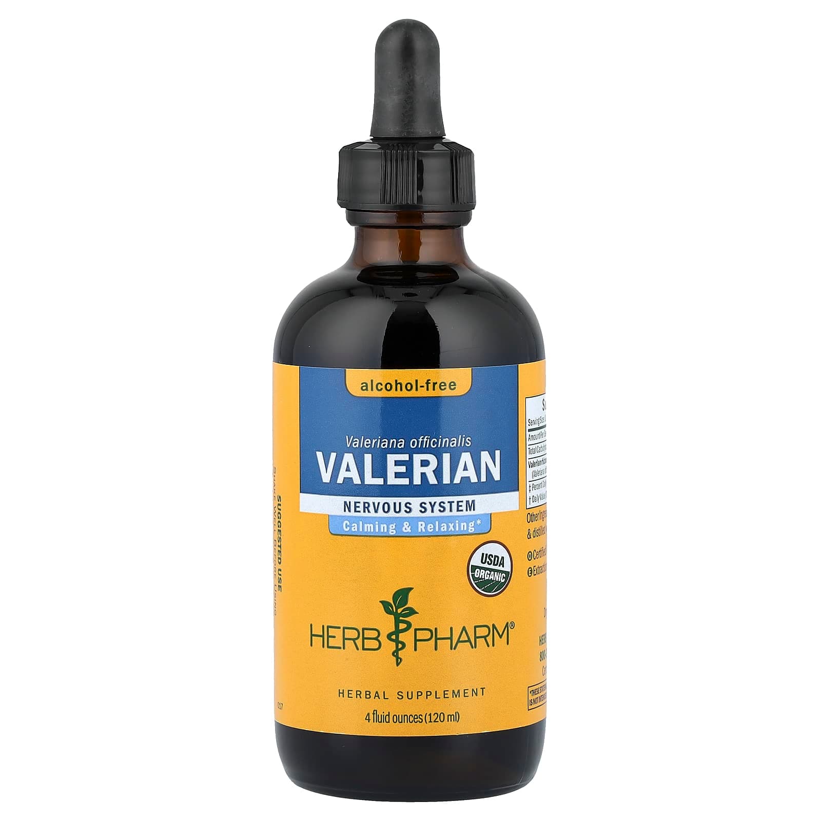 Herb Pharm Valerian, Alcohol-Free – 120 ml de Herb Pharm
