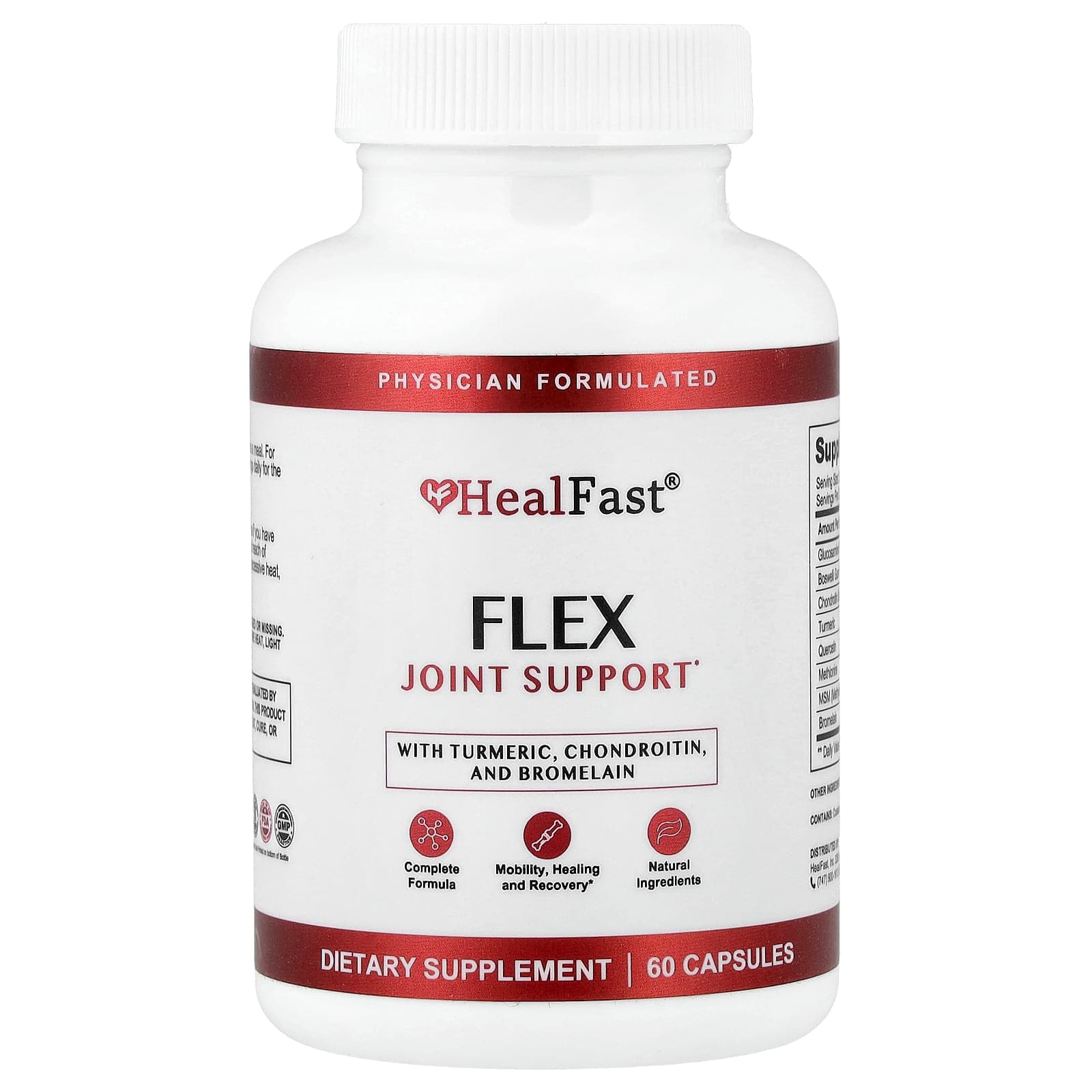 HealFast Flex, Joint Support – 60 gélules de HealFast