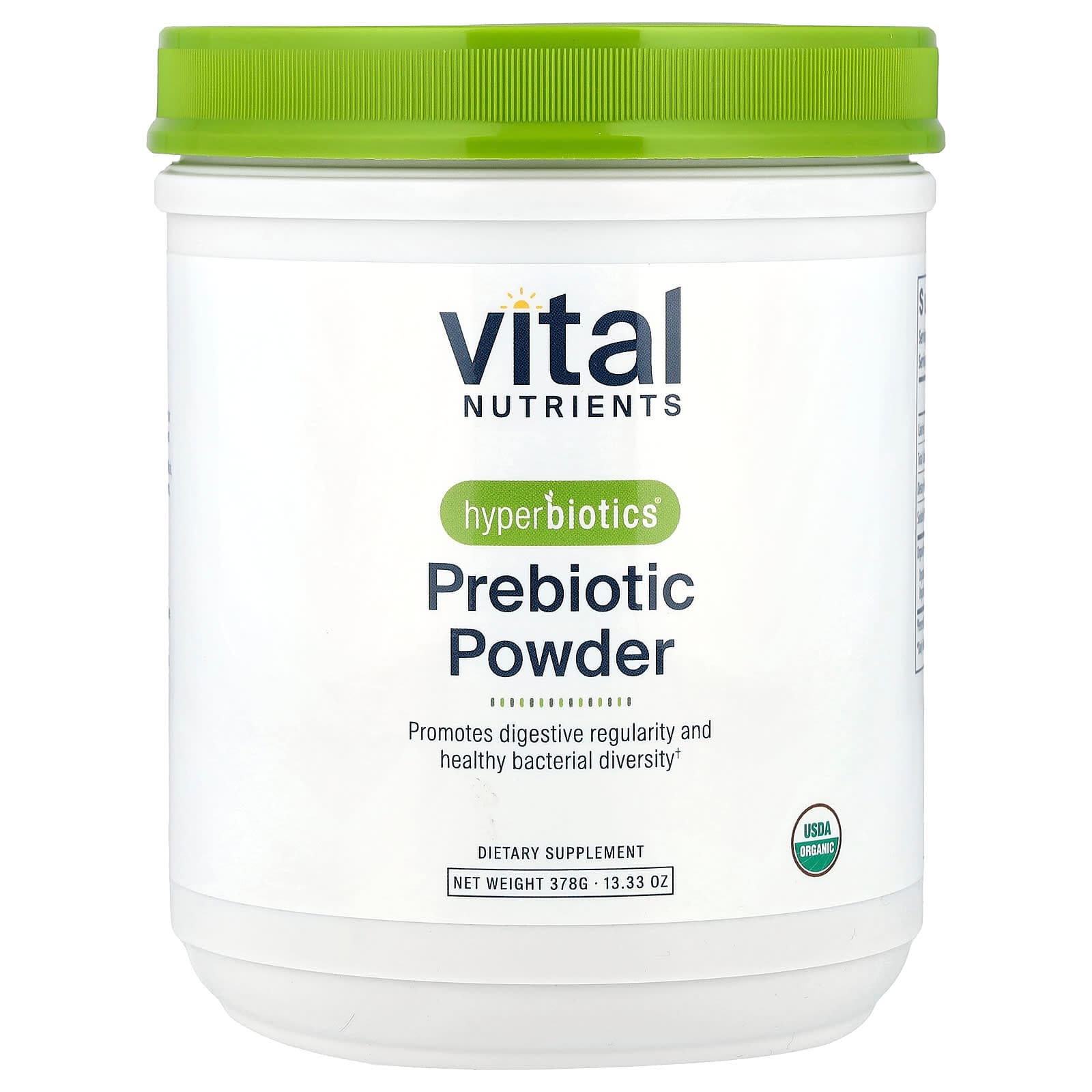 Vital Nutrients Hyperbiotics, Prebiotic Powder – 378 g de Vital Nutrients