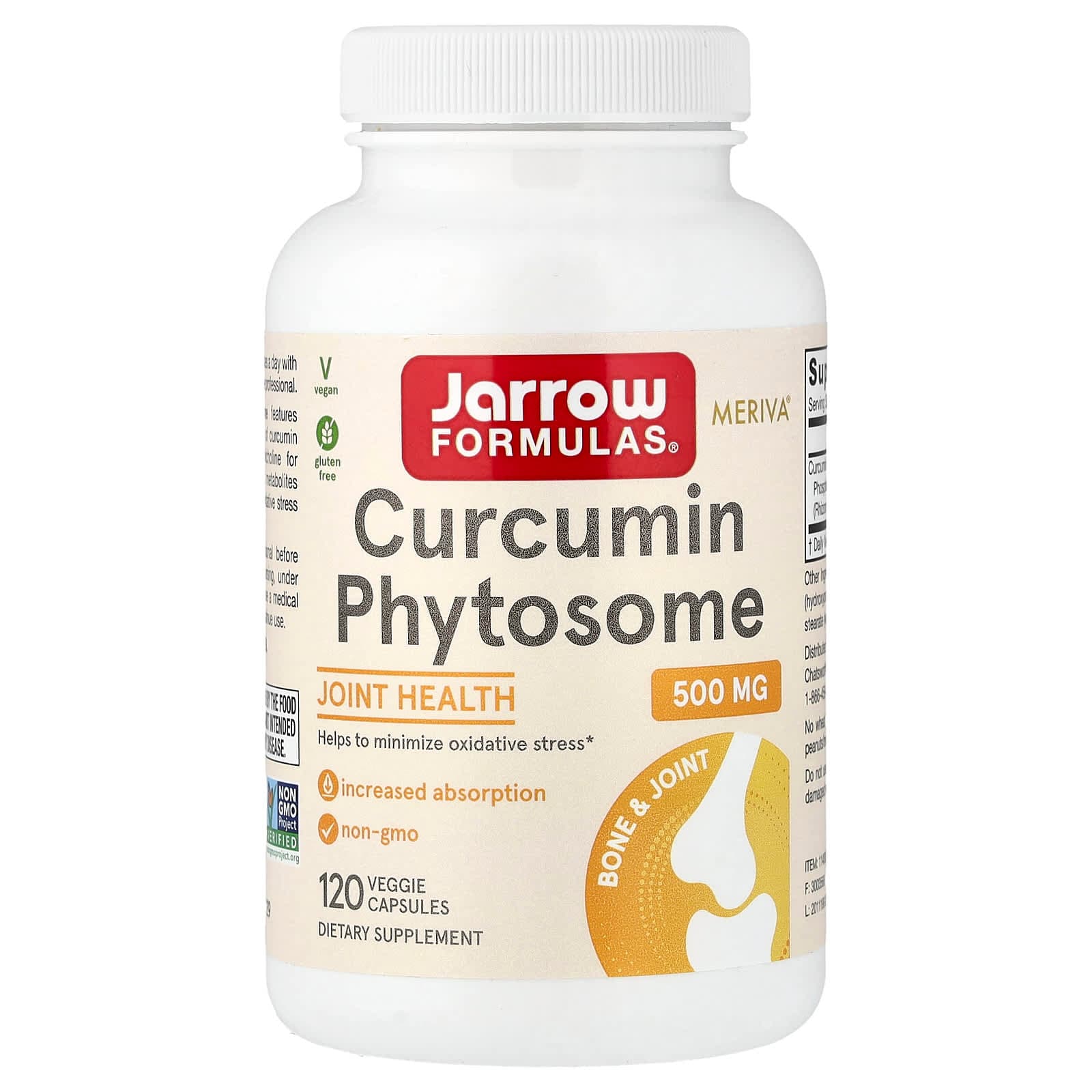 Jarrow Formulas Curcumin Phytosome – 120 gélules végétales de Jarrow Formulas