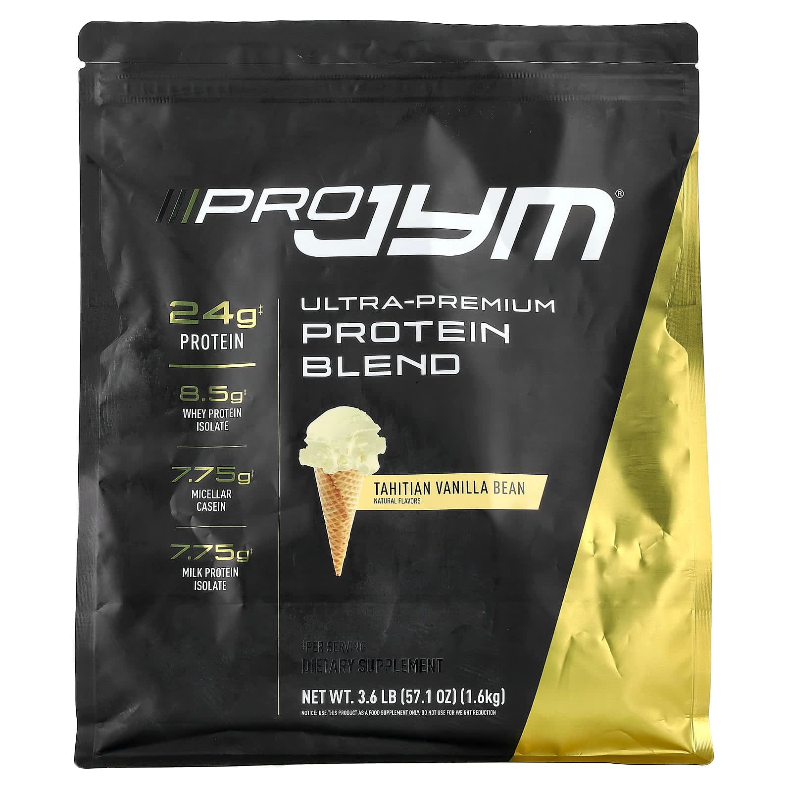 JYM Supplement Science Pro JYM, Ultra-Premium Protein Blend – Tahitian Vanilla Bean – 1,6 kg de JYM Supplement Science