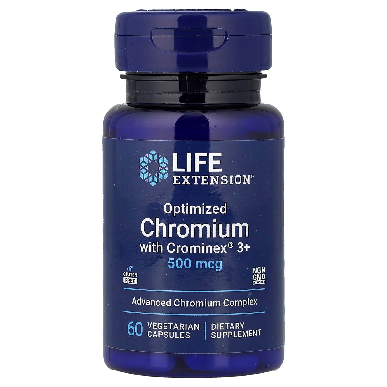 Life Extension Optimized Chromium with Crominex 3+ – 60 gélules végétales de Life Extension