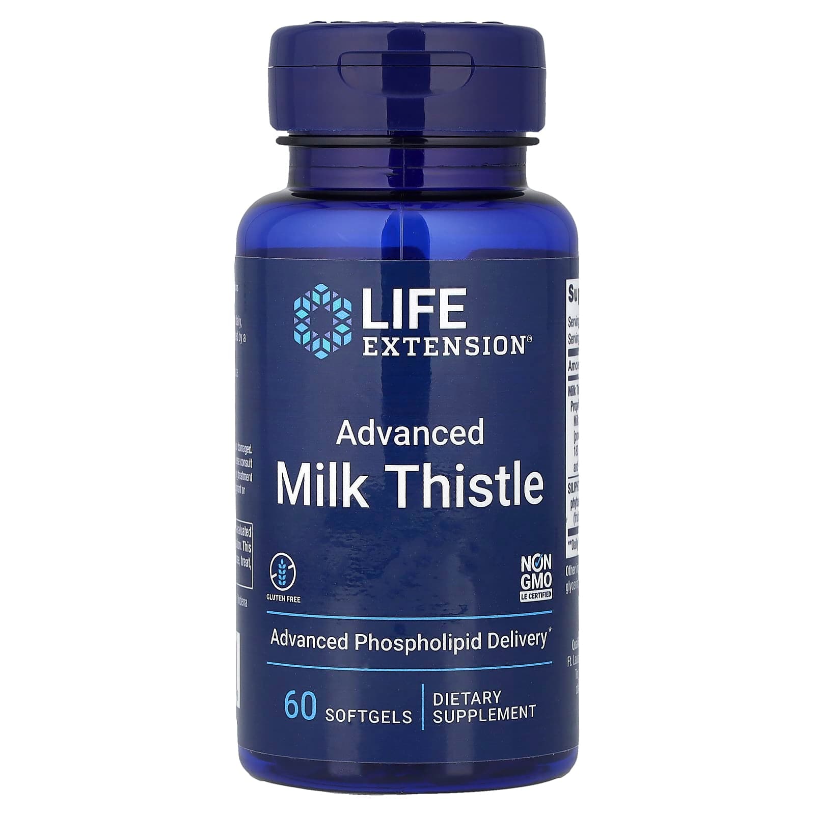 Life Extension Advanced Milk Thistle – 60 capsules molles de Life Extension