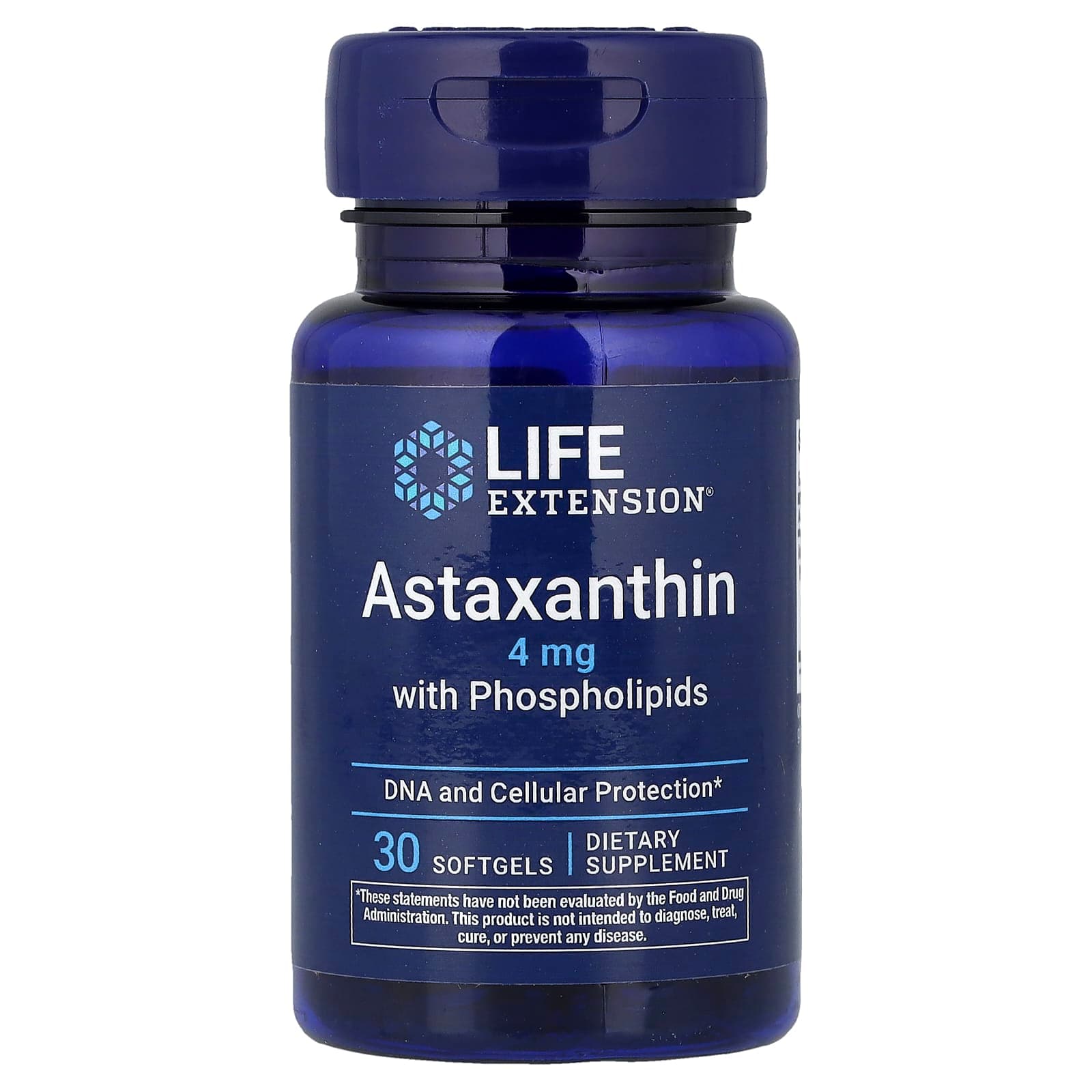 Life Extension Astaxanthin with Phospholipids – 30 capsules molles de Life Extension