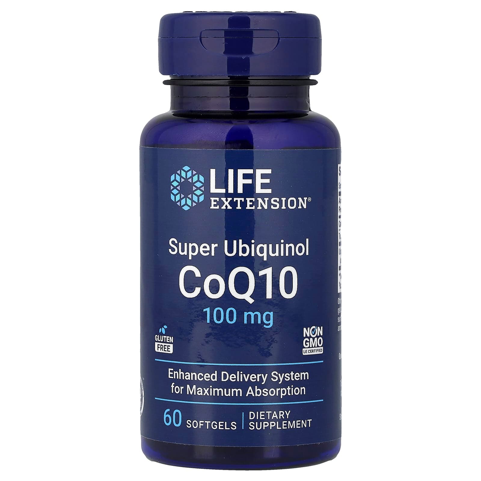 Life Extension Super Ubiquinol CoQ10 – 60 capsules molles de Life Extension