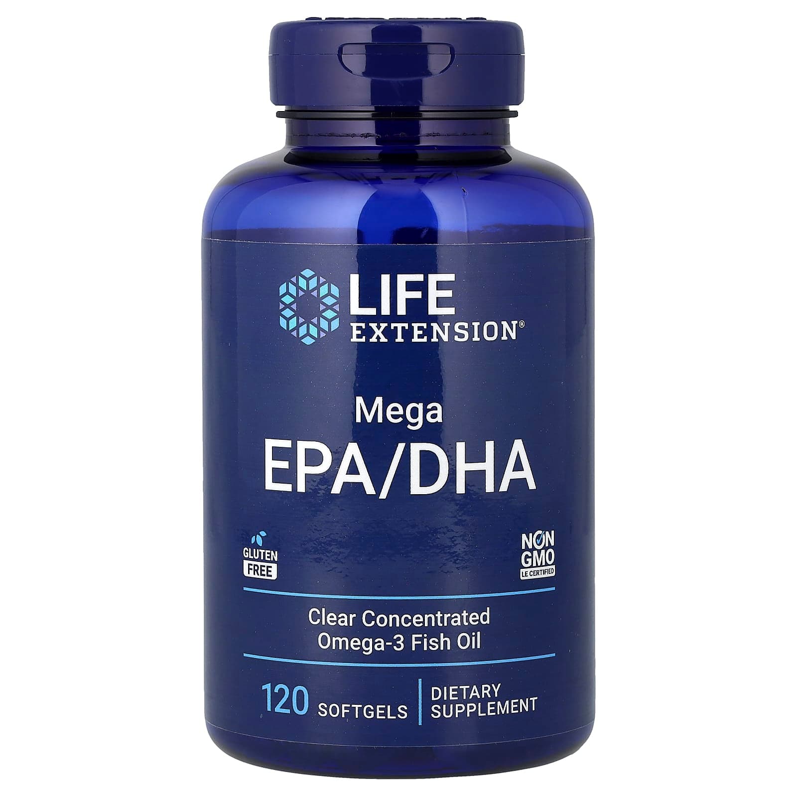 Life Extension Mega EPA/DHA – 120 capsules molles de Life Extension