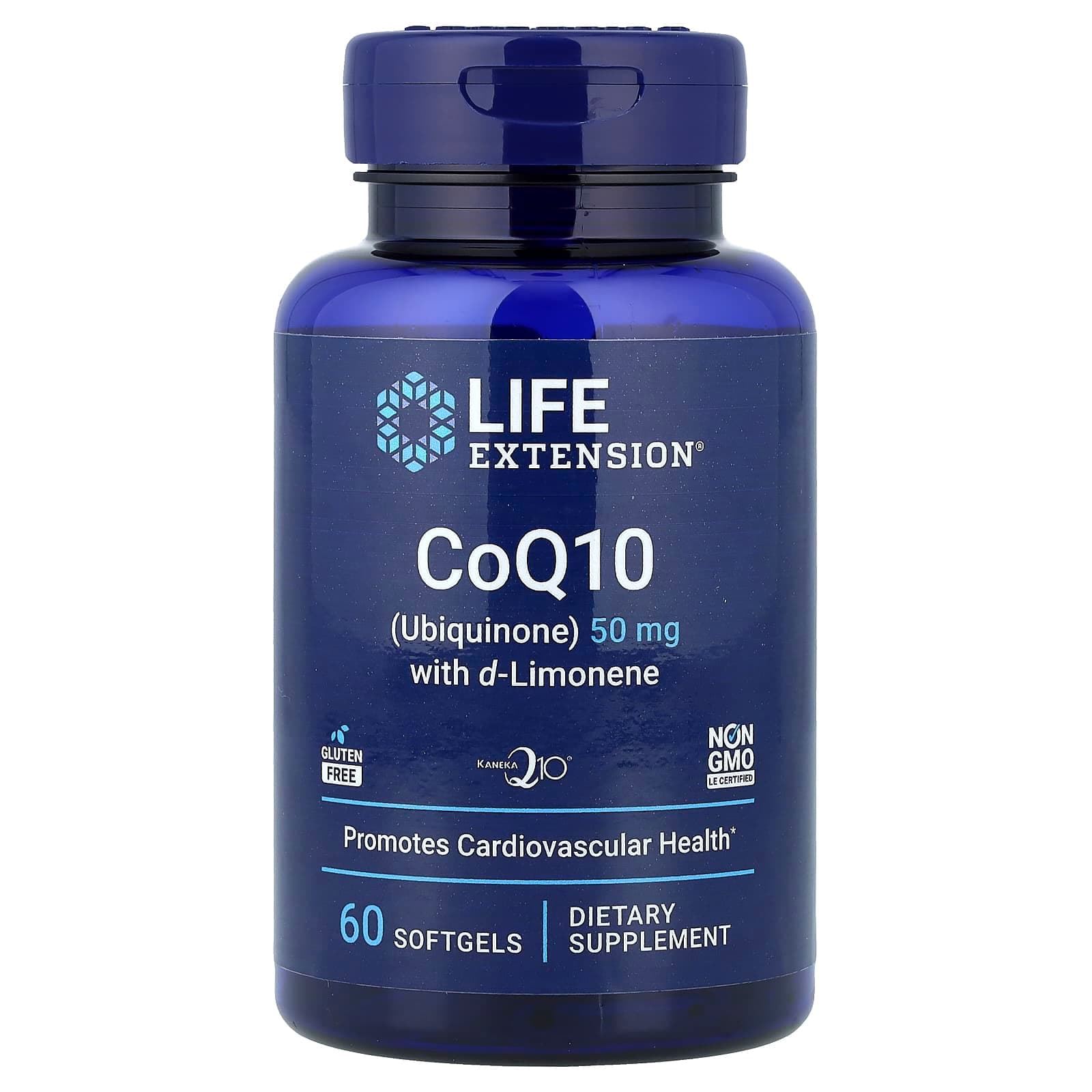 Life Extension CoQ10 with d-Limonene – 60 capsules molles de Life Extension