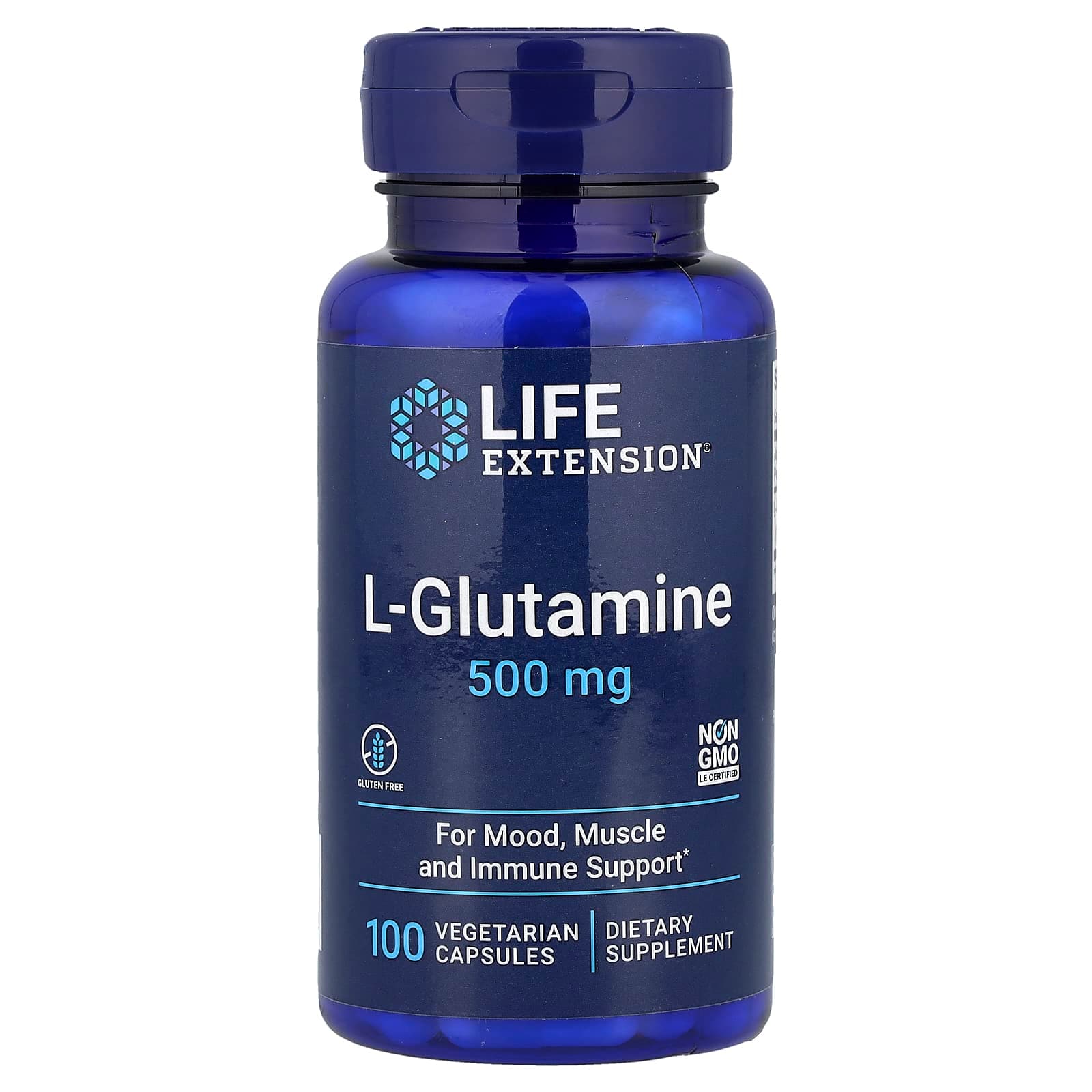 Life Extension L-Glutamine – 100 gélules végétales de Life Extension