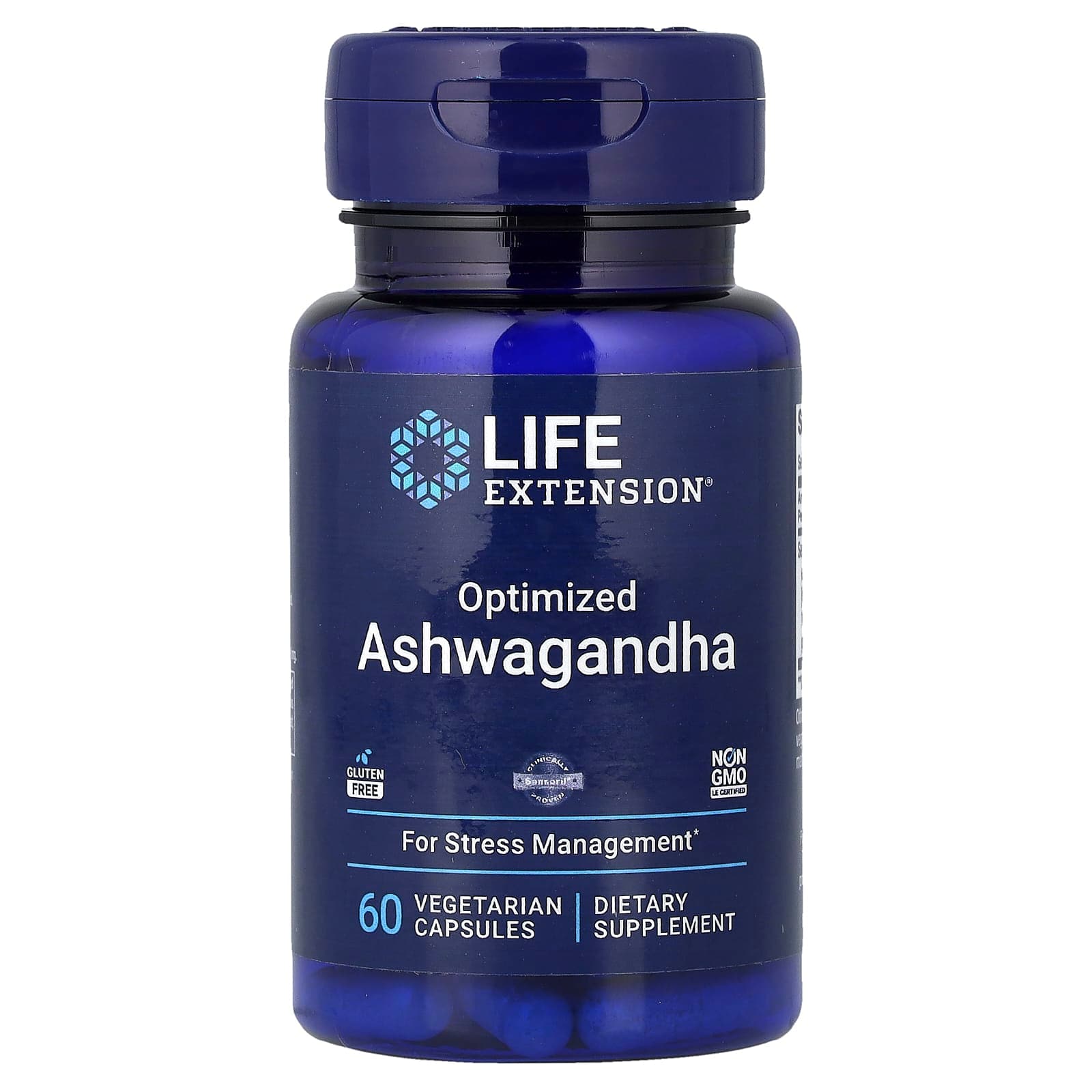 Life Extension Optimized Ashwagandha – 60 gélules végétales de Life Extension
