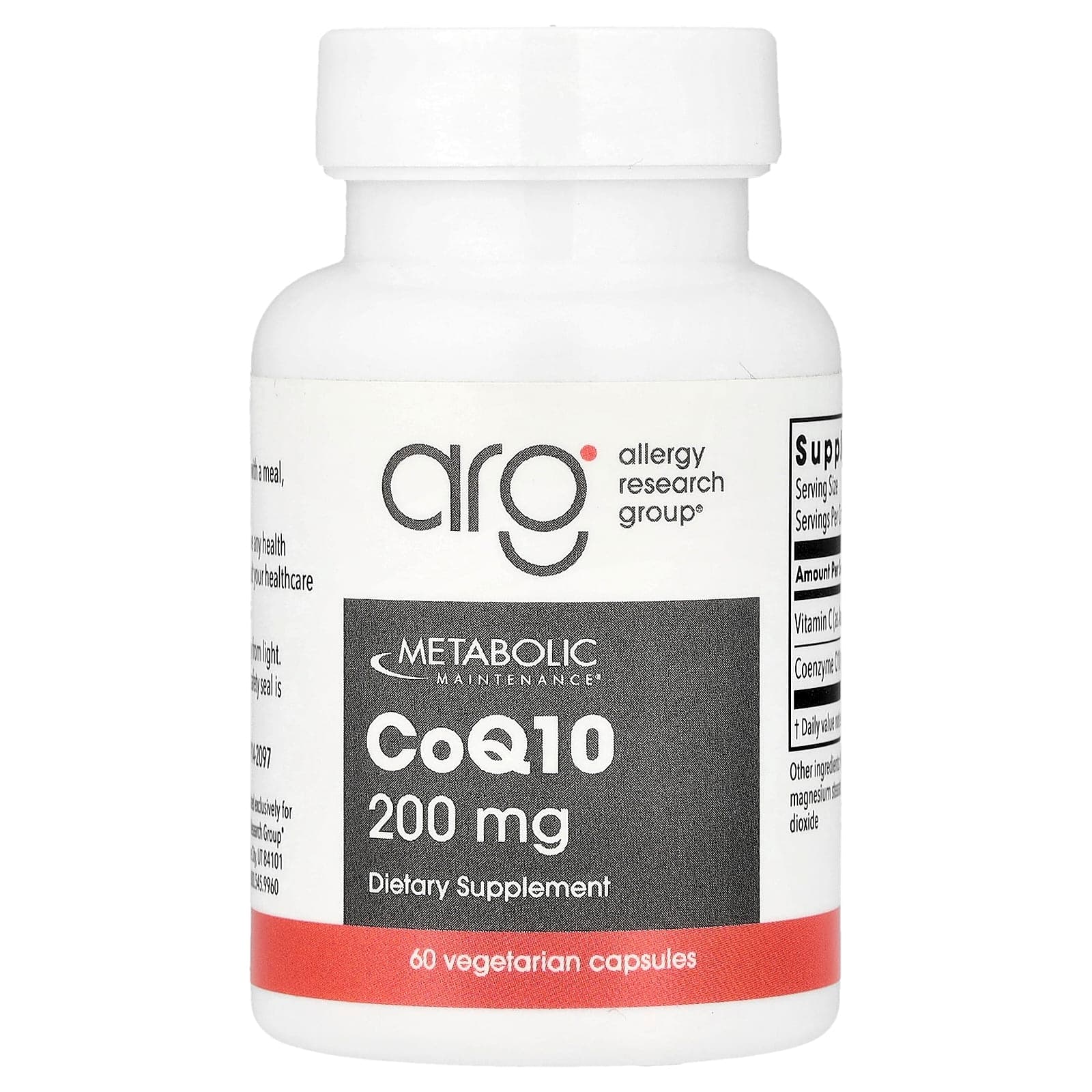 Metabolic Maintenance CoQ10 – 60 gélules végétales de Metabolic Maintenance