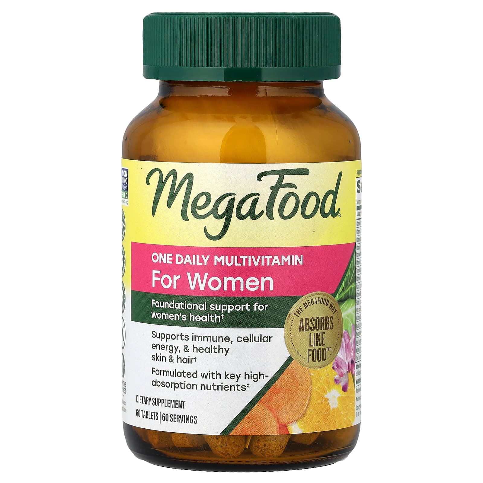 MegaFood One Daily Multivitamin, For Women – 60 comprimés de MegaFood