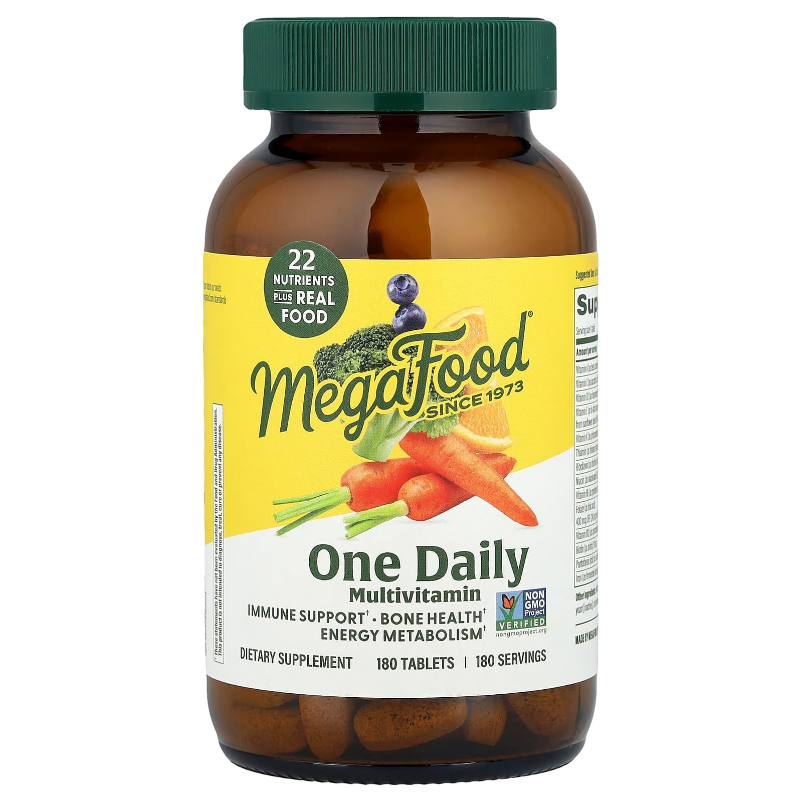 MegaFood One Daily Multivitamin – 180 comprimés de MegaFood