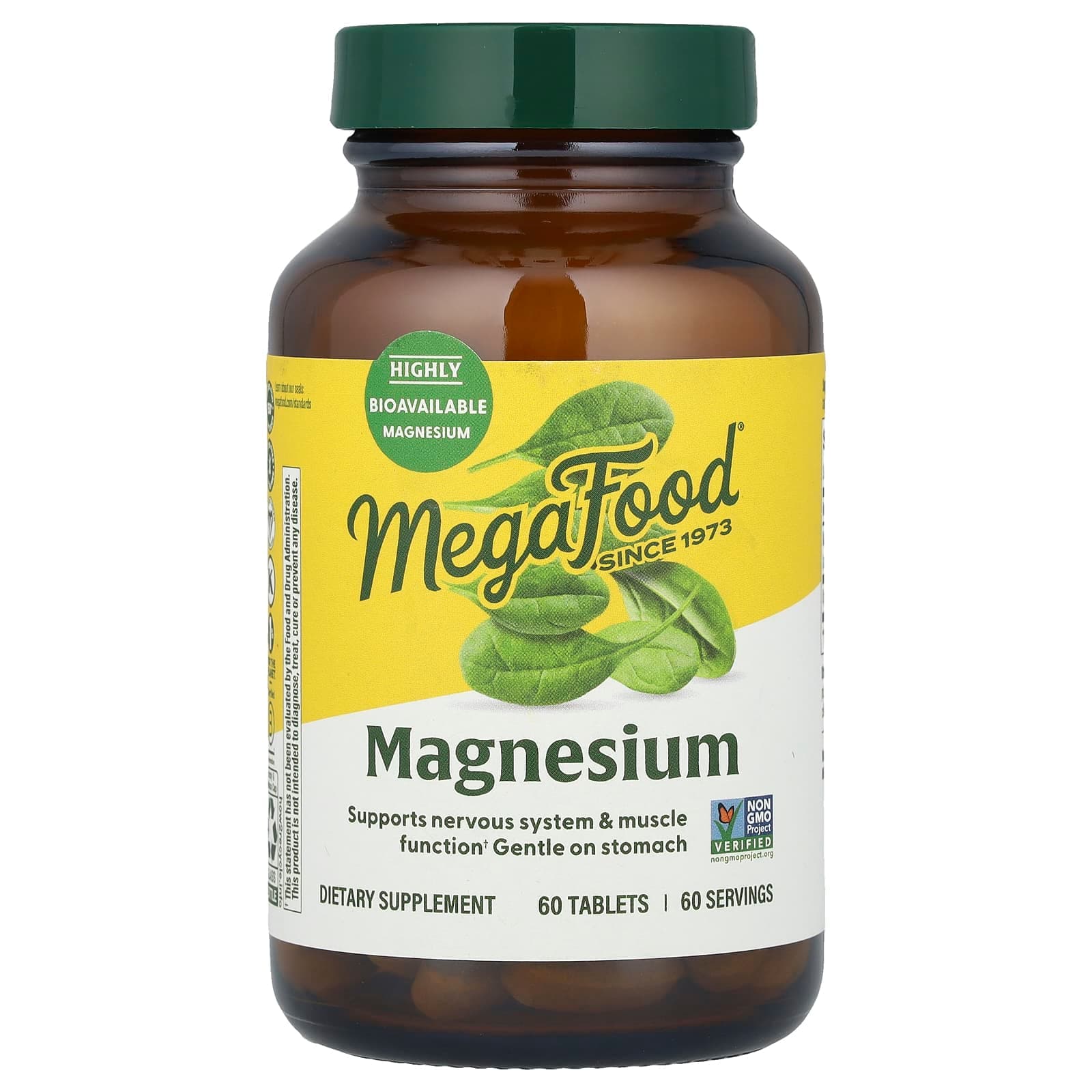 MegaFood Magnesium – 60 comprimés de MegaFood