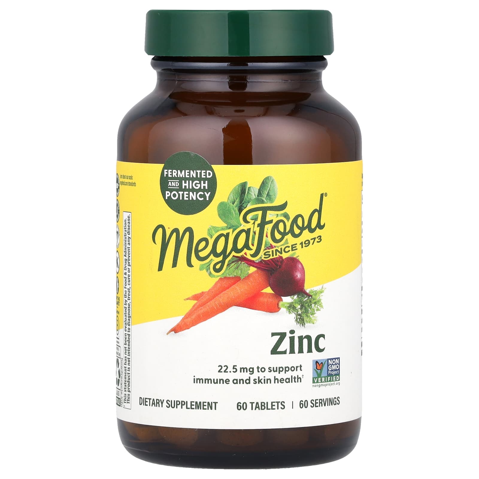 MegaFood Zinc – 60 comprimés de MegaFood