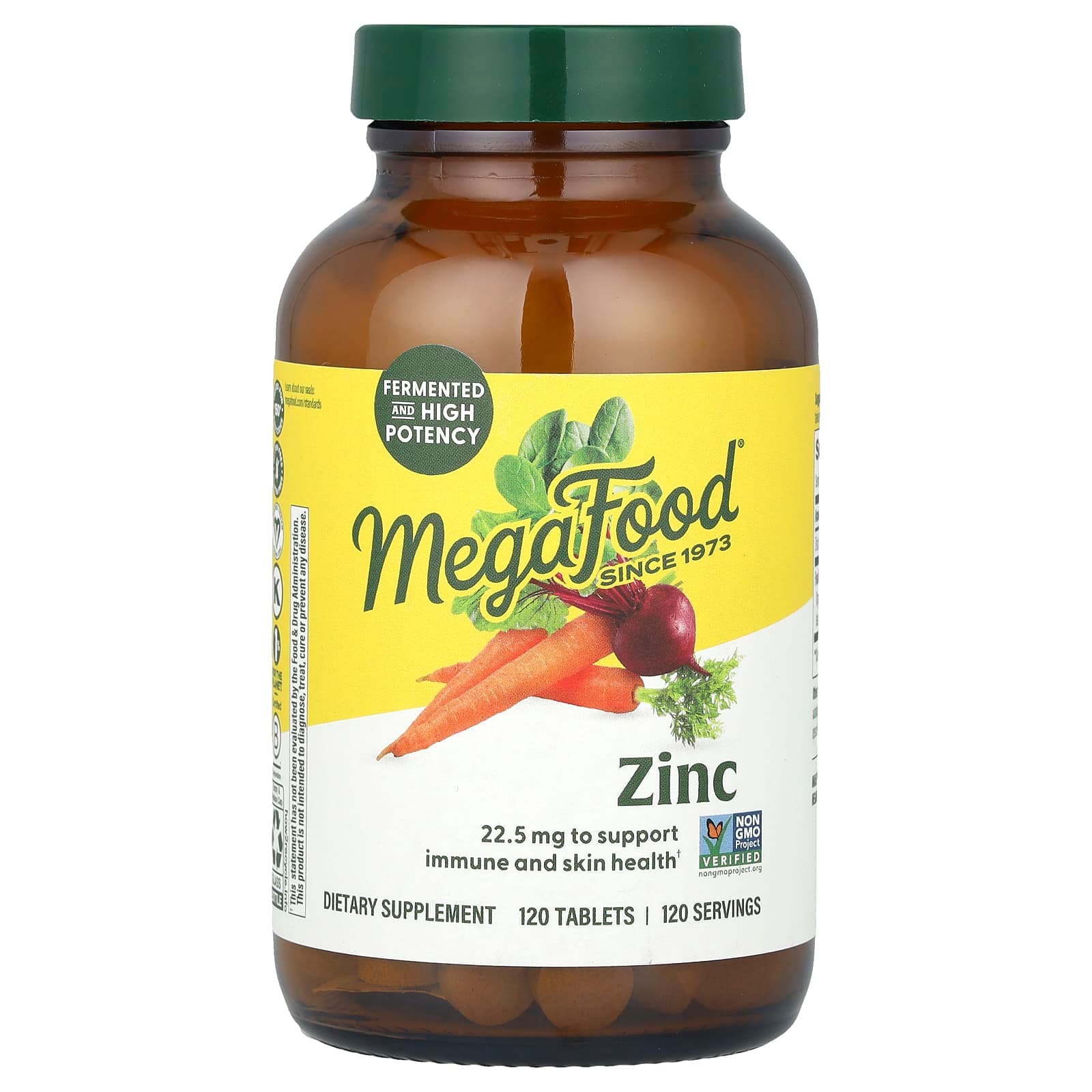 MegaFood Zinc – 120 comprimés de MegaFood