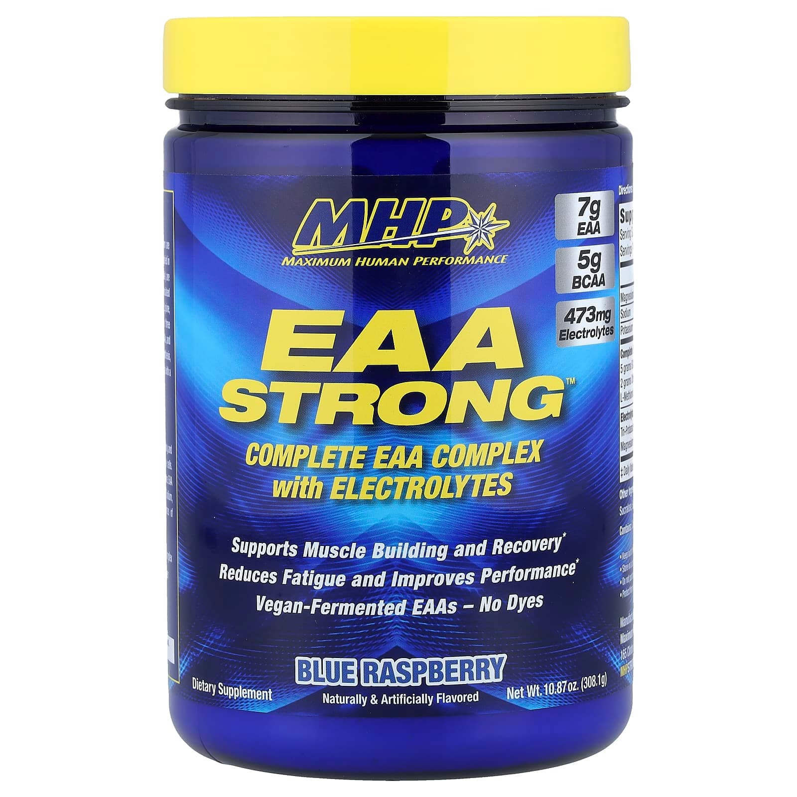 MHP EAA Strong – Blue Raspberry – 308,1 g de MHP