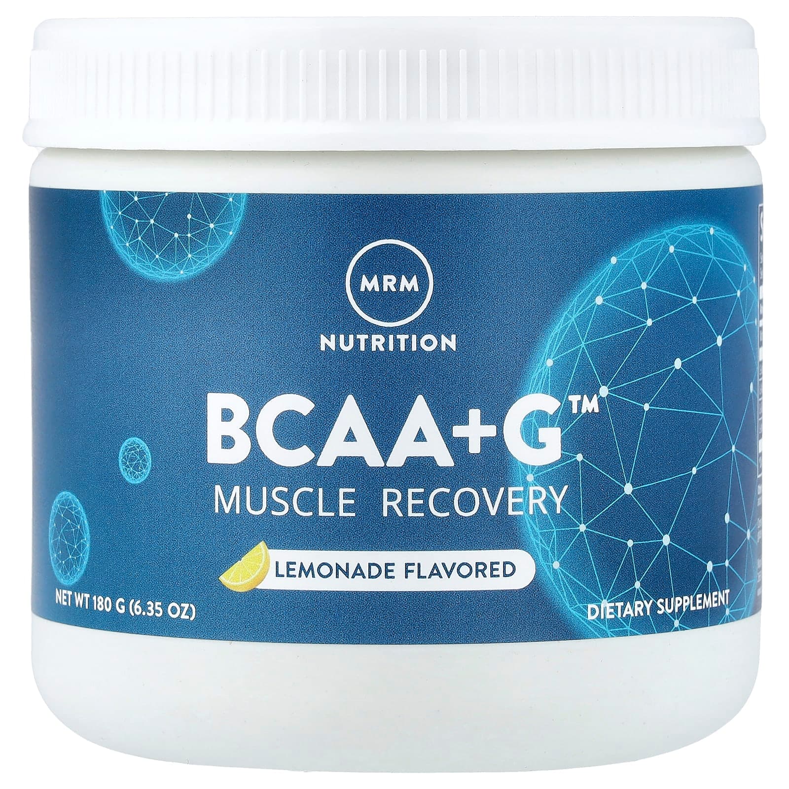 MRM Nutrition BCAA+G, Muscle Recovery – Lemonade – 180 g de MRM Nutrition