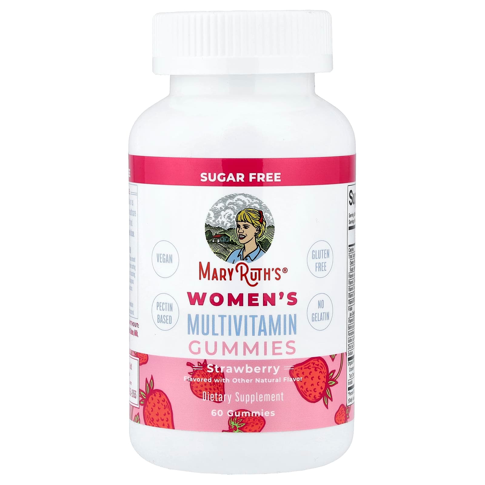 MaryRuth's Women's Multivitamin Gummies – Strawberry – 60 gommes de MaryRuth's
