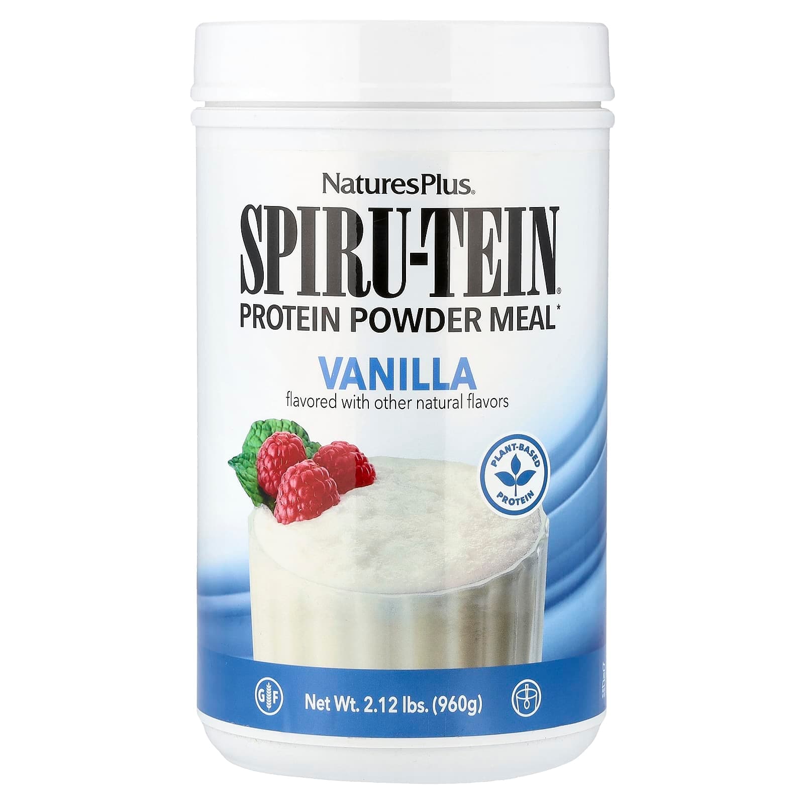NaturesPlus Spiru-Tein, Protein Powder Meal – Vanilla – 960 g de NaturesPlus