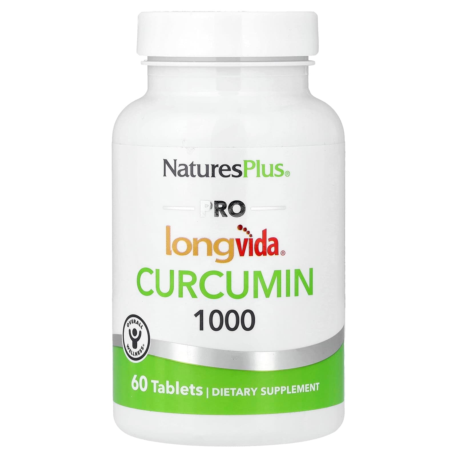 NaturesPlus Pro Longvida Curcumin 1000 – 60 comprimés de NaturesPlus