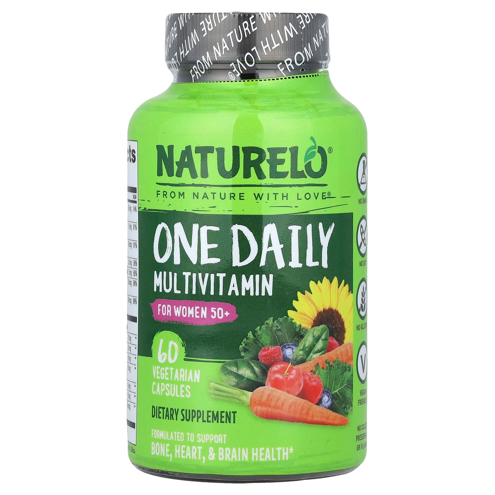 NATURELO One Daily Multivitamin – 60 gélules végétales de NATURELO
