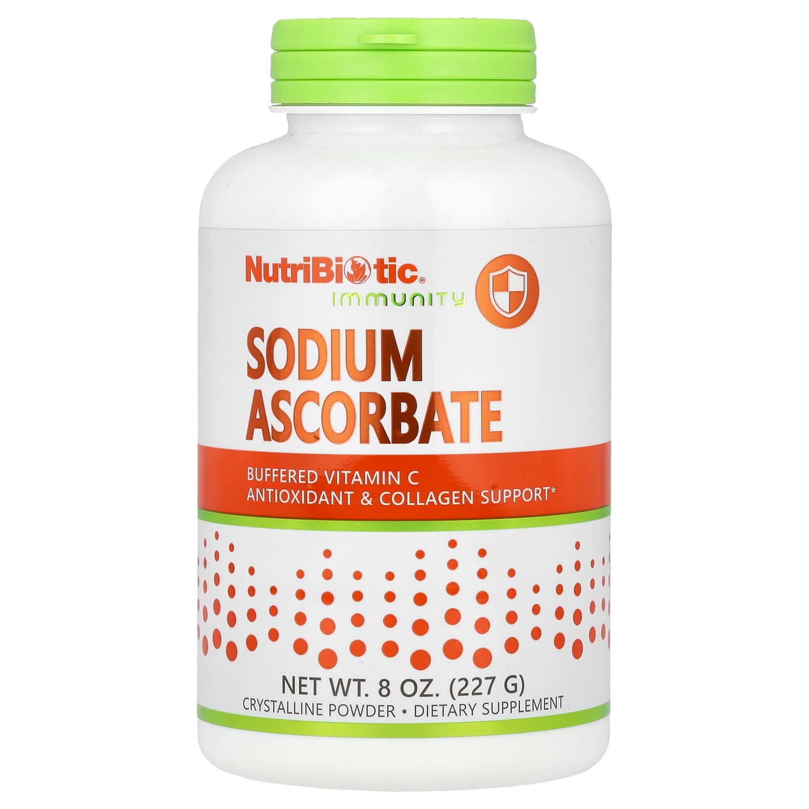 NutriBiotic Immunity, Sodium Ascorbate, Crystalline Powder – 227 g de NutriBiotic